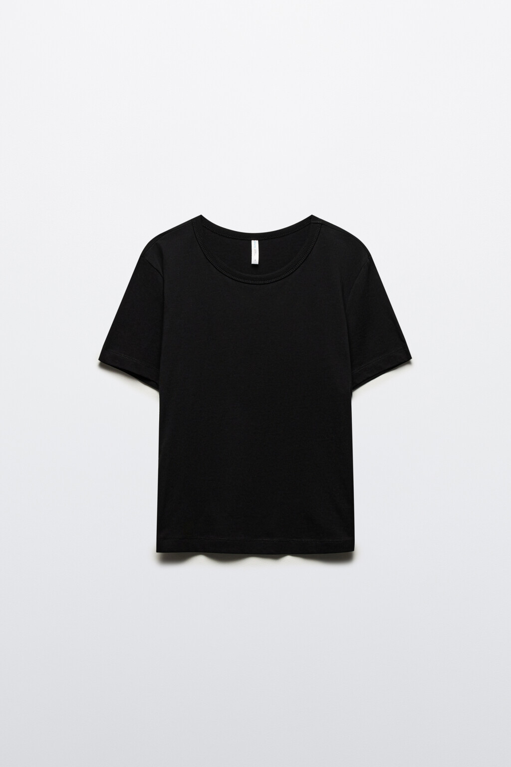 Футболка TTOP базовая из хлопка - цвет черный - 8