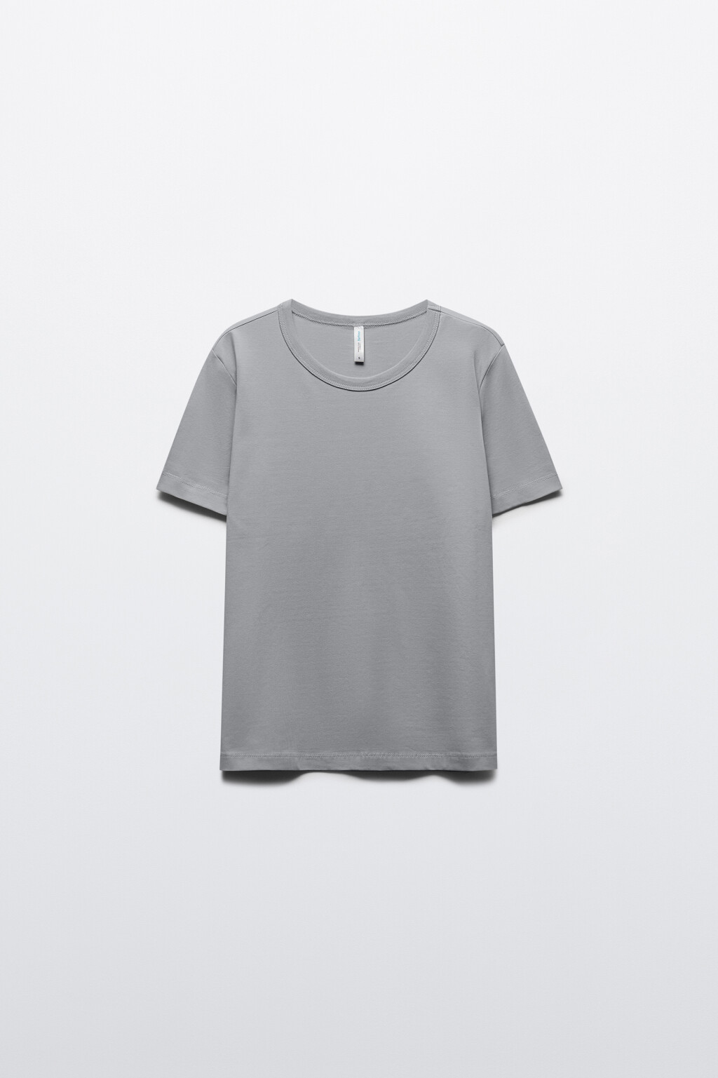 Футболка TTOP базовая из хлопка - цвет серый - 7