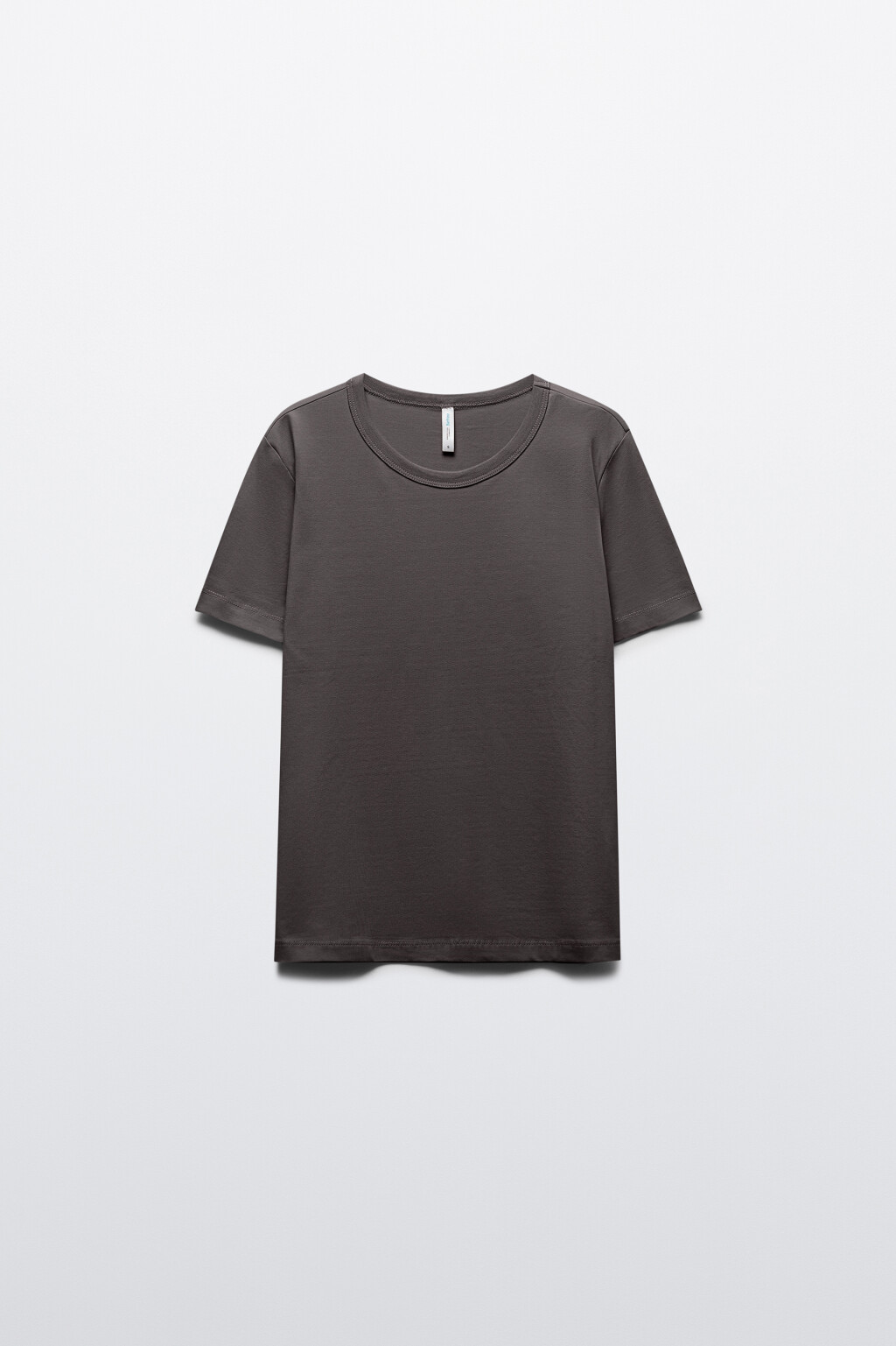 Футболка TTOP базовая из хлопка - цвет серый - 7