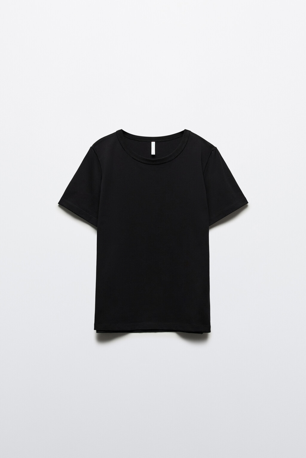 Футболка TTOP базовая из хлопка - цвет черный - 7