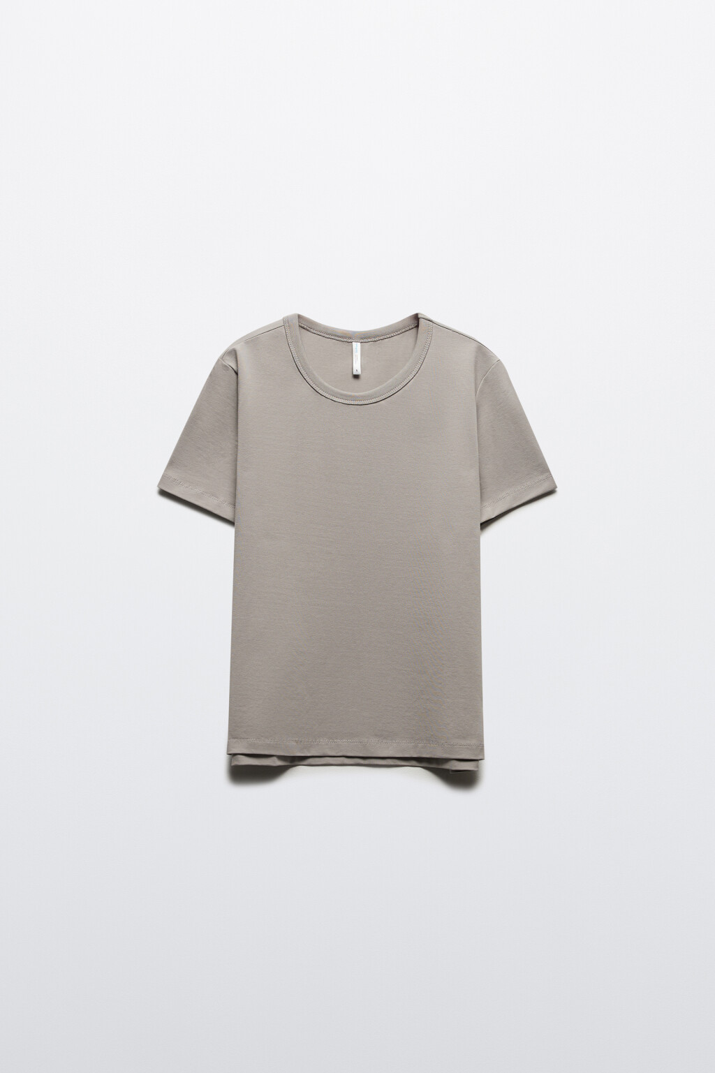 Футболка TTOP базовая из хлопка - цвет серый - 7