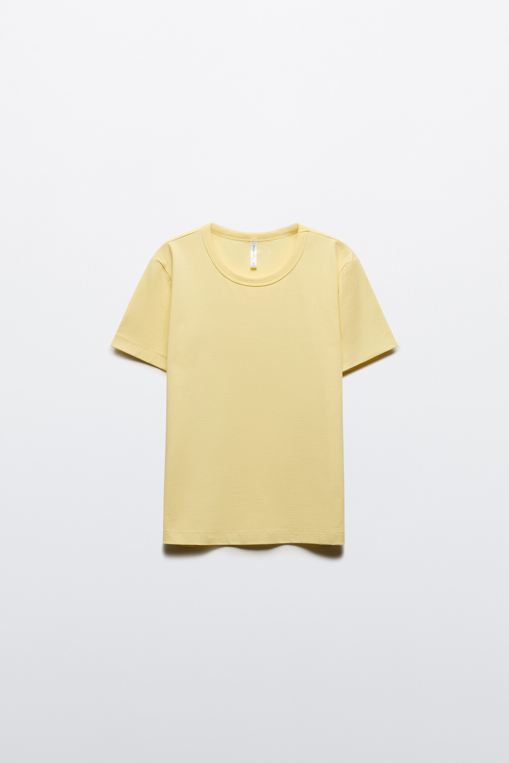 Футболка TTOP базовая из хлопка - цвет желтый - 7