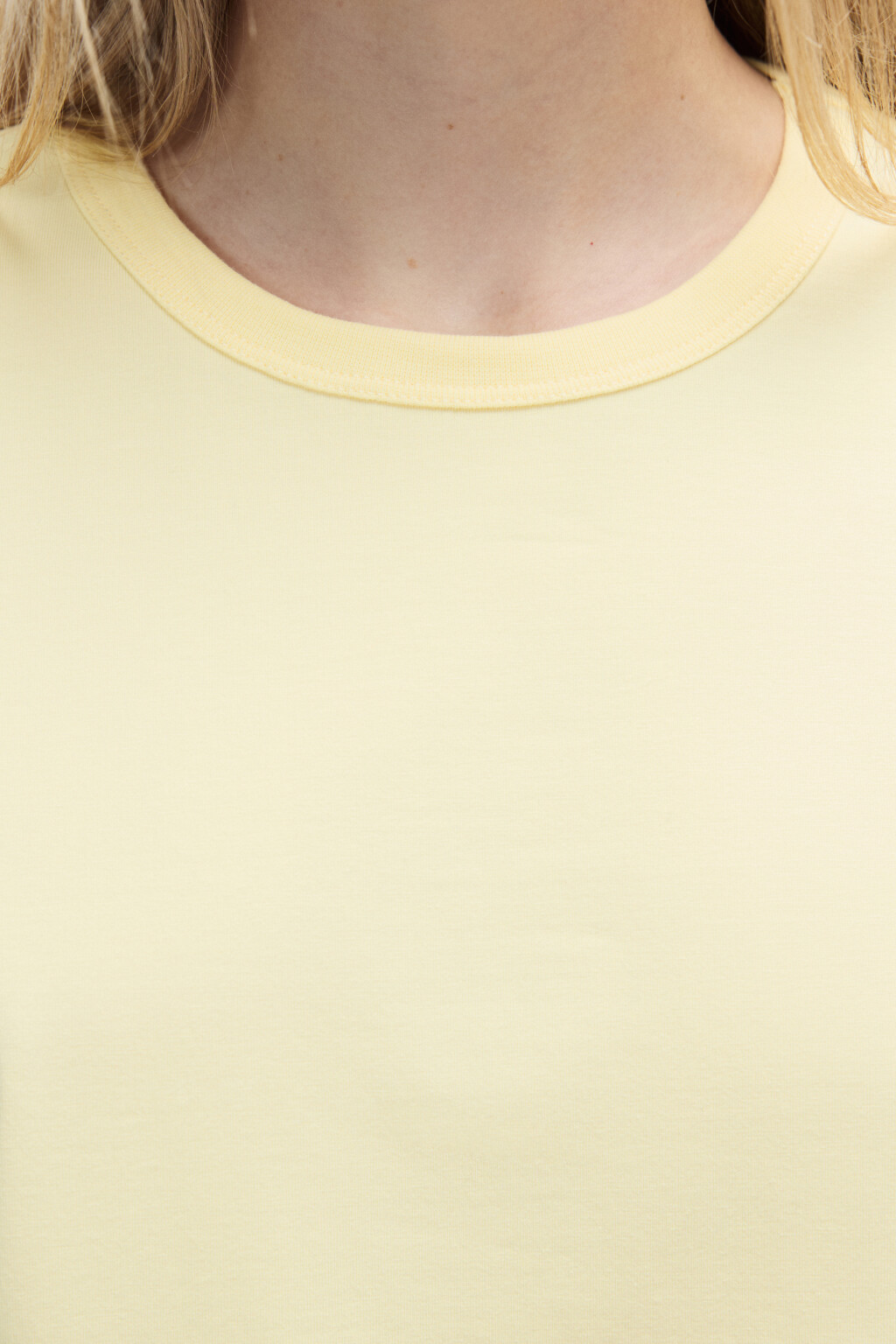 Футболка TTOP базовая из хлопка - цвет желтый - 5