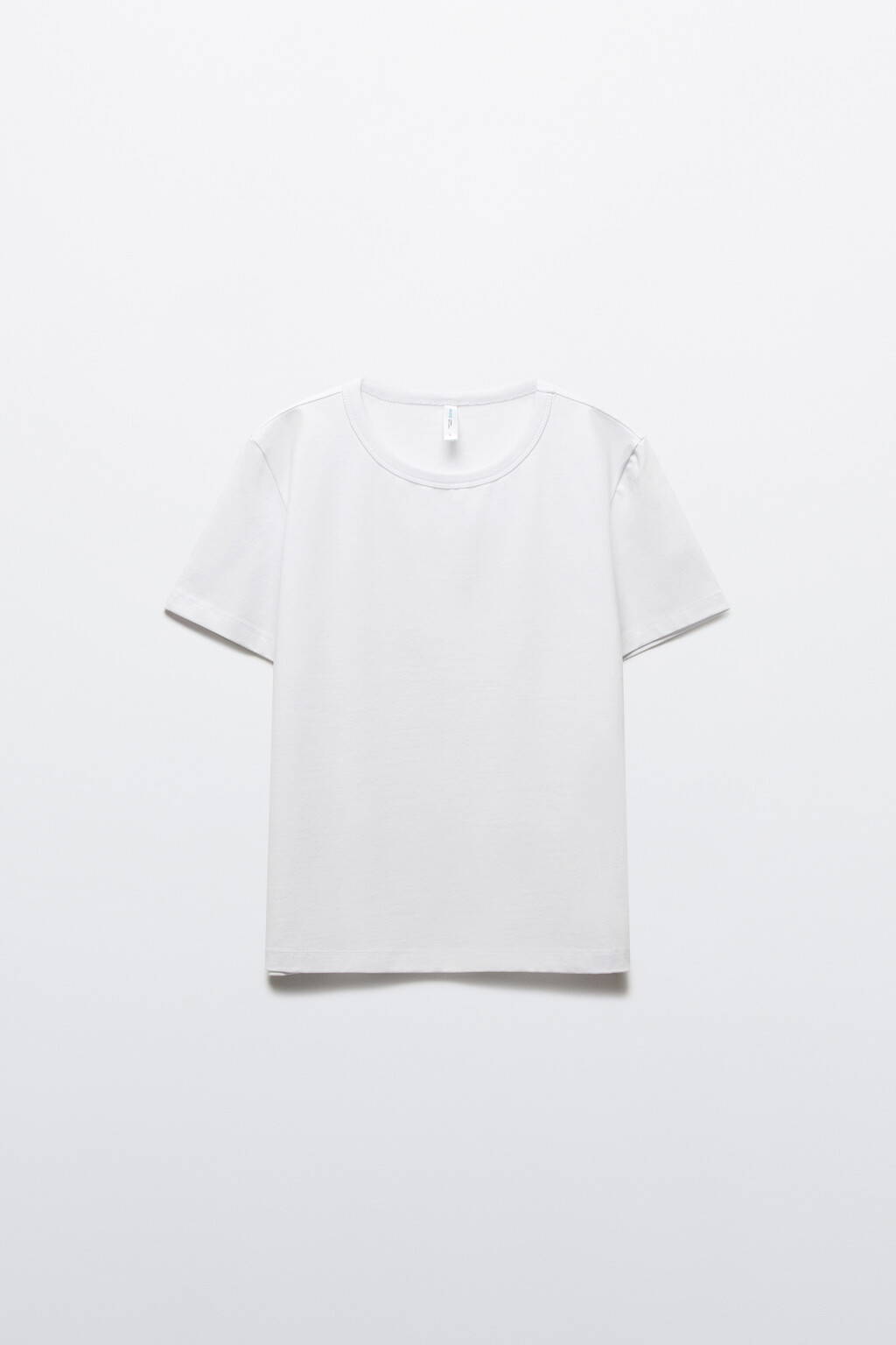 Футболка TTOP базовая из хлопка - цвет белый - 7