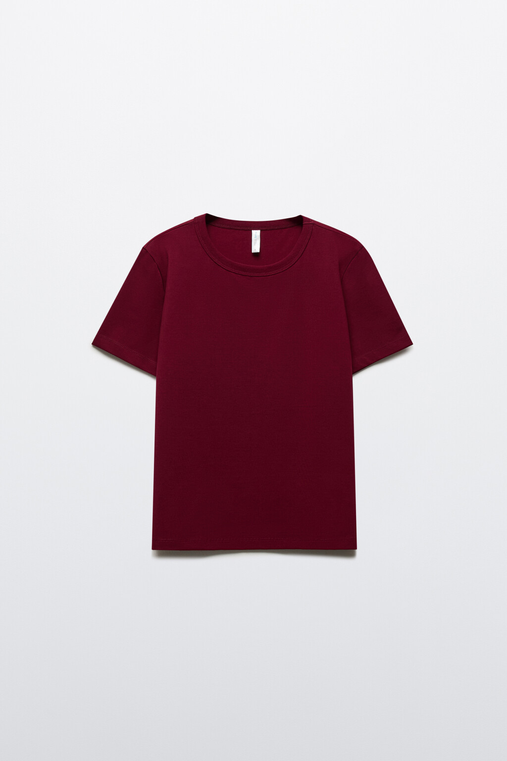 Футболка TTOP базовая из хлопка - цвет красный - 7