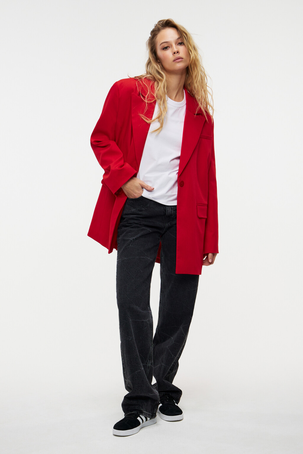 Футболка TTOP хлопковая базовая - цвет белый - 7