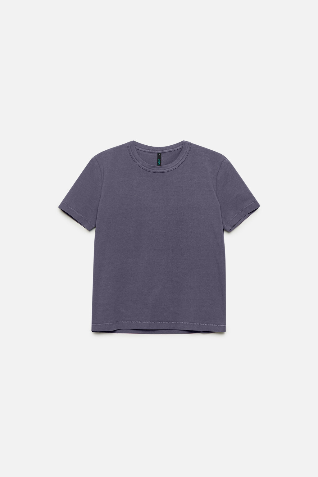 Футболка TTOP хлопковая базовая - цвет серый - 7