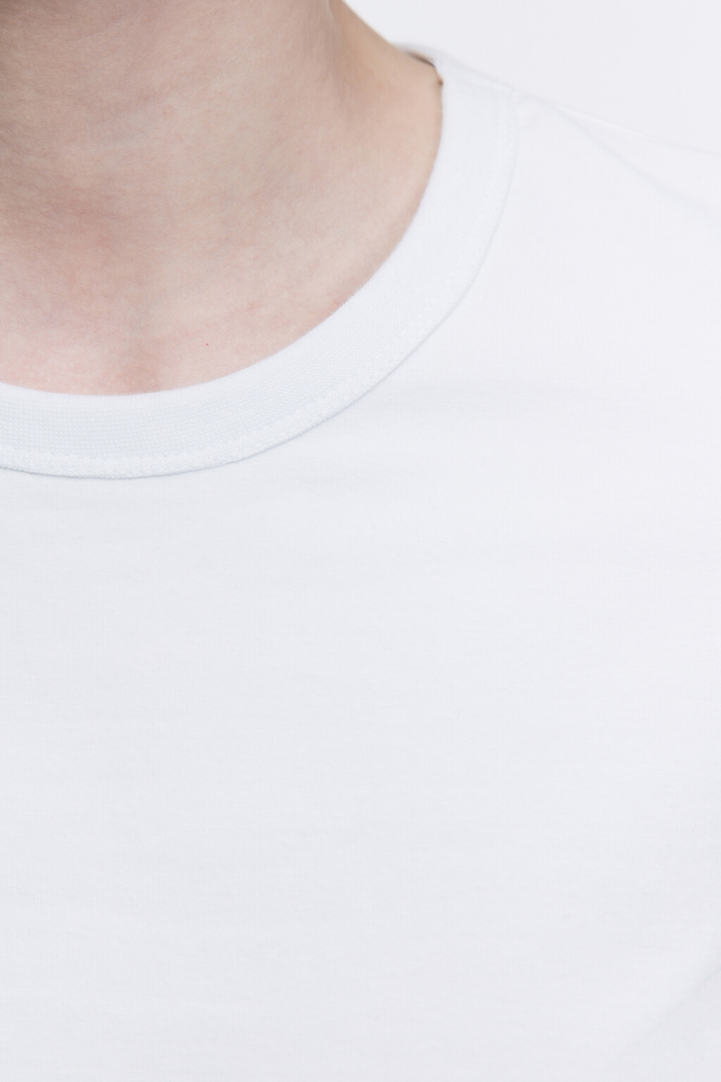 Футболка TTOP хлопковая базовая - цвет белый - 6