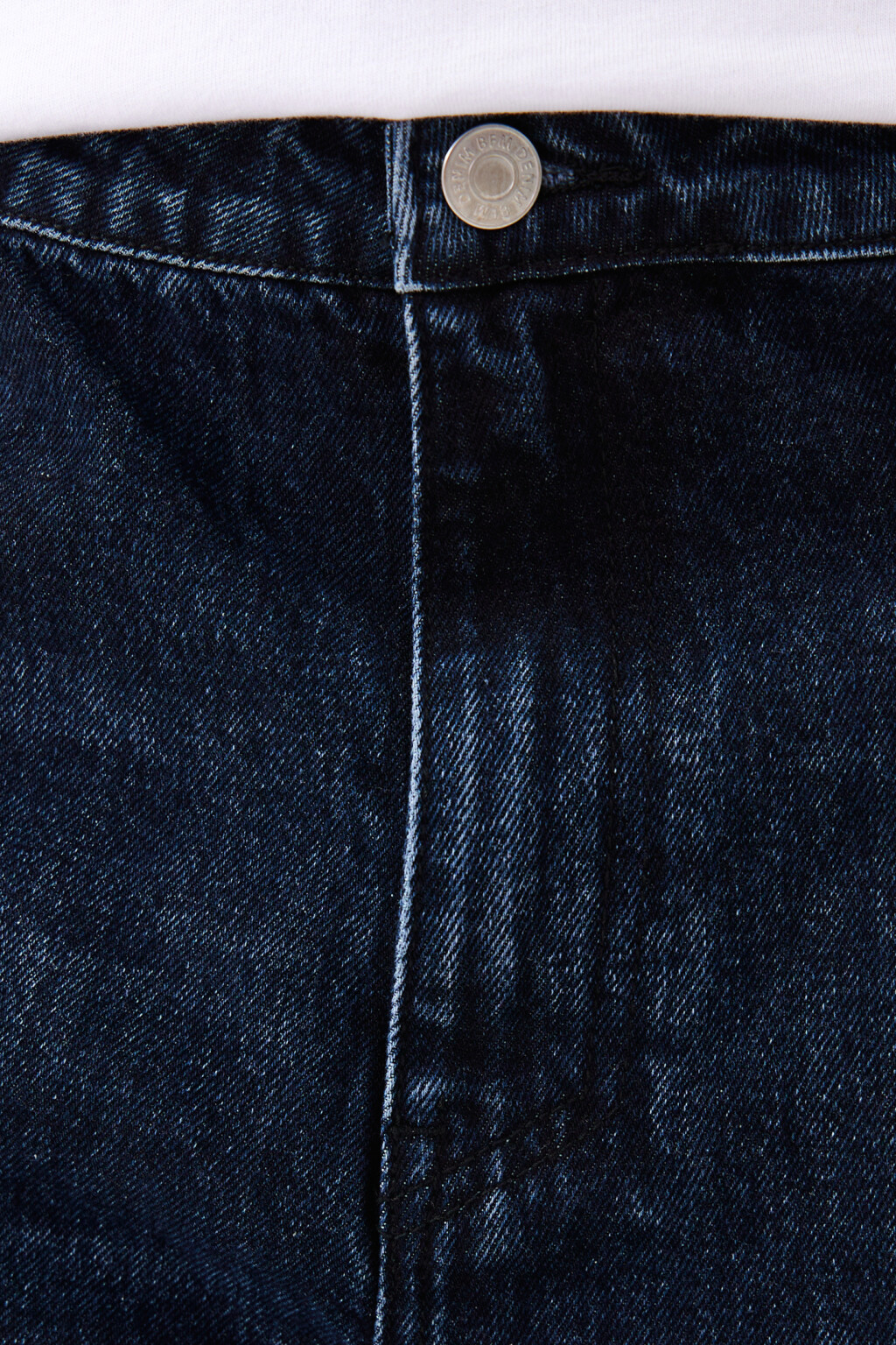 Джинсы зауженные со средней посадкой - цвет синий - 5