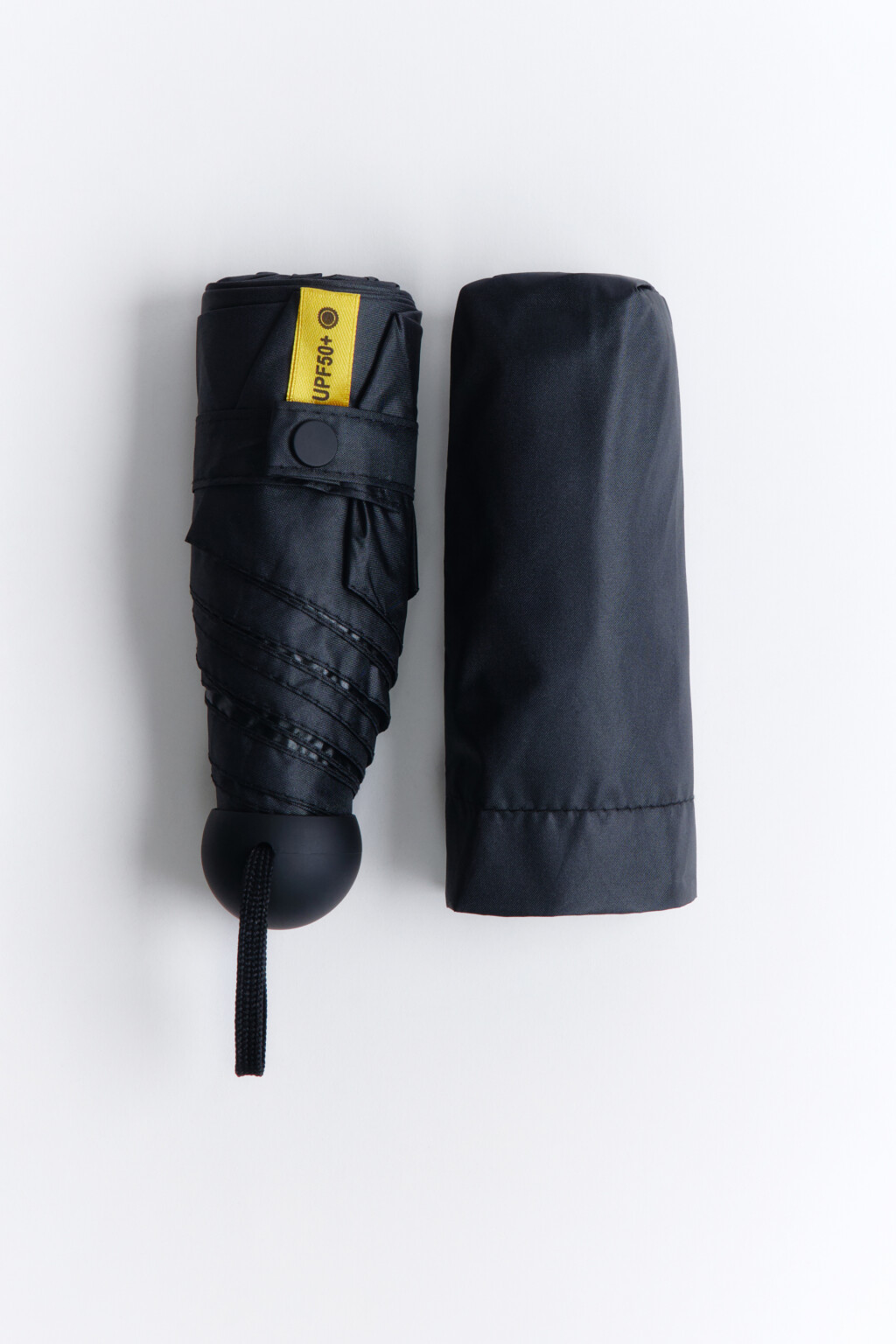 Зонт с защитой от ультрафиолета - цвет черный - 2