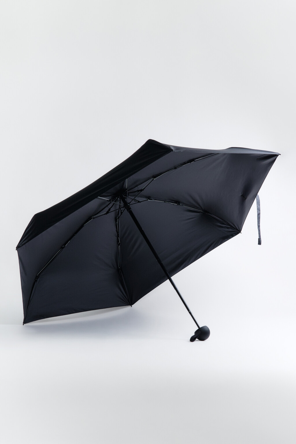 Зонт с защитой от ультрафиолета - цвет черный - 3