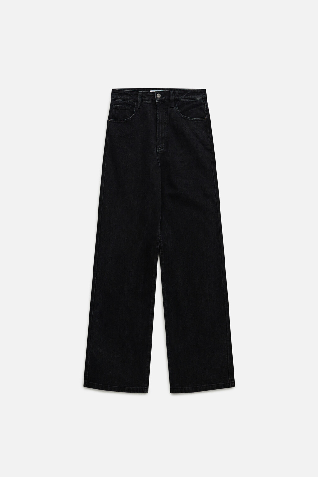 Джинсы WIDE широкие с высокой посадкой - цвет черный - 7