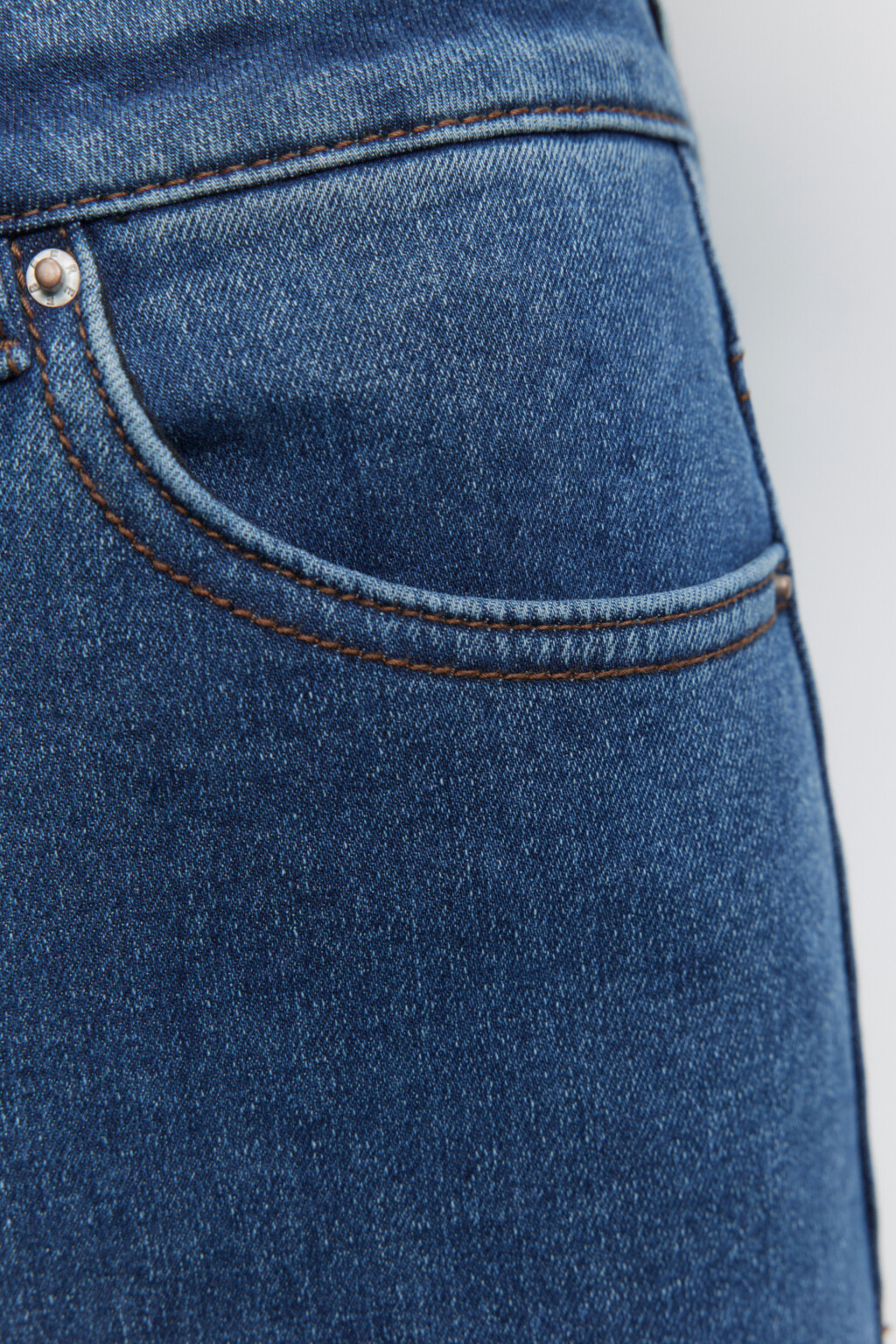 Джинсы WarmSkinny утепленные с начесом - цвет голубой - 5