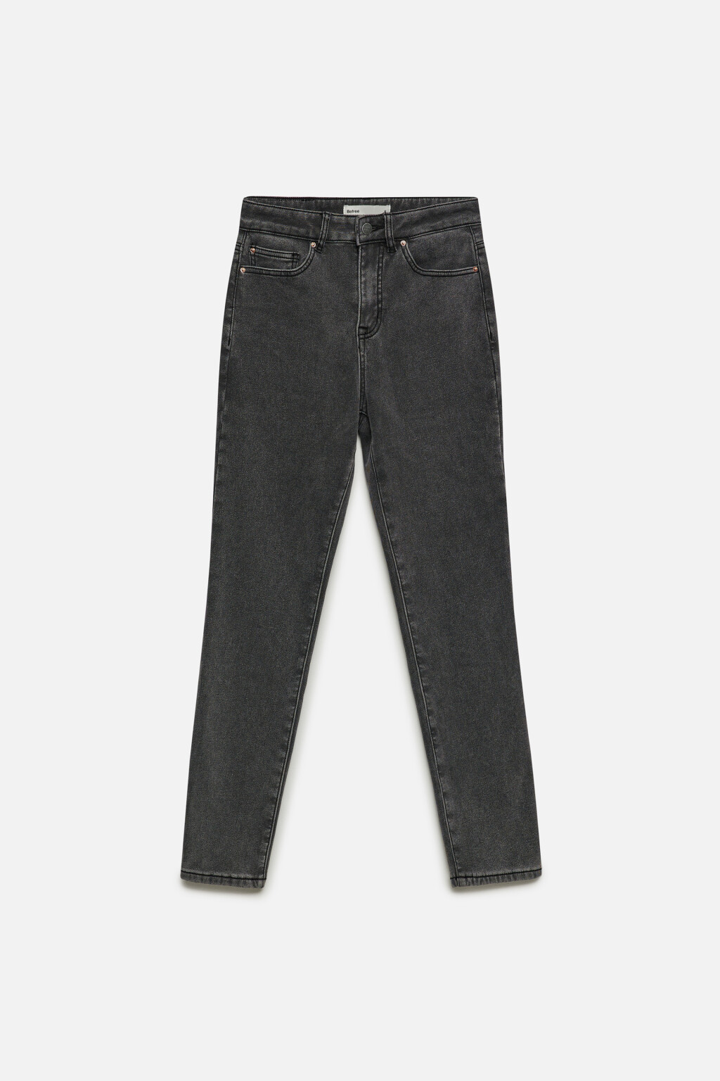 Джинсы WarmSkinny утепленные с начесом - цвет серый - 8