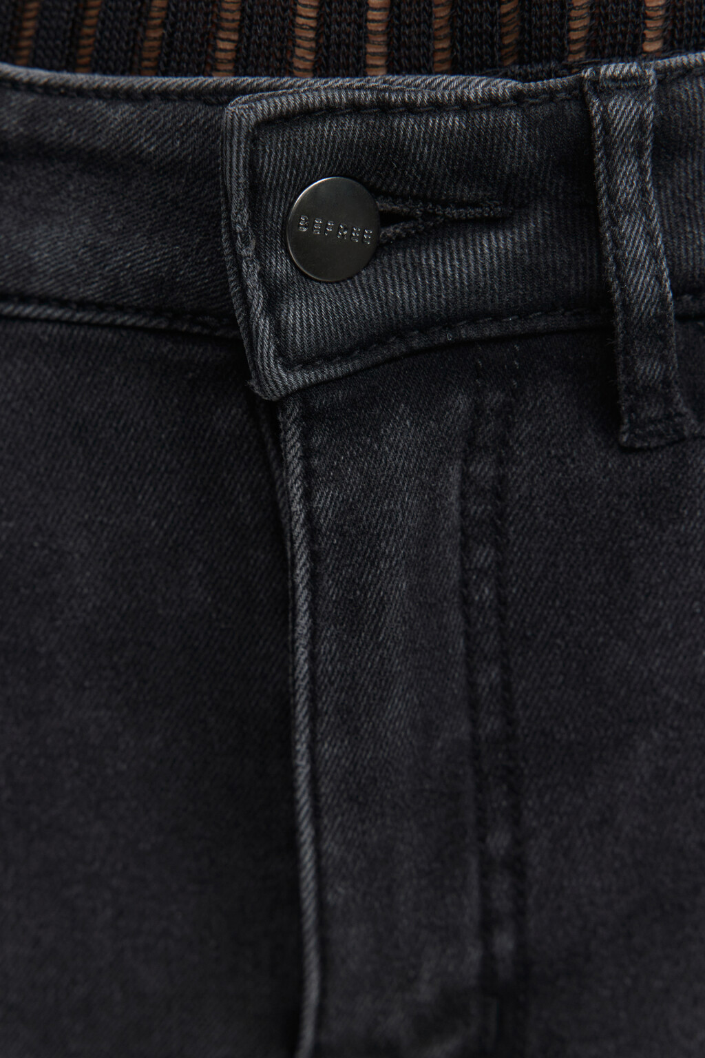 Джинсы WarmSkinny утепленные с начесом - цвет серый - 6