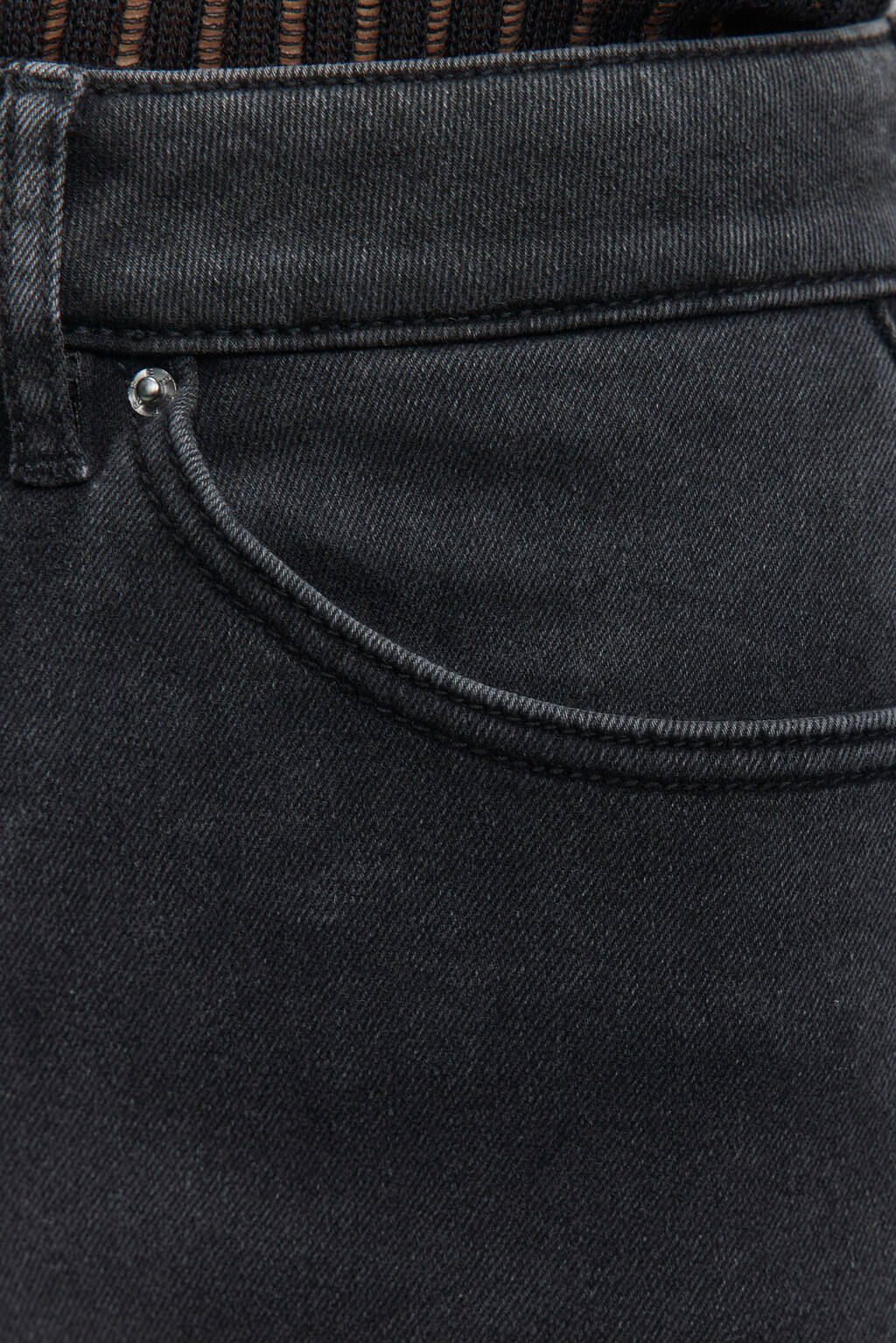 Джинсы WarmSkinny утепленные с начесом - цвет серый - 7