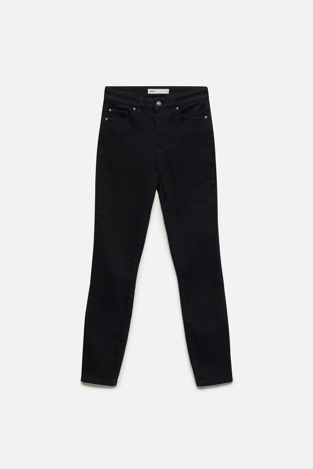 Джинсы WarmSkinny утепленные с начесом - цвет черный - 8