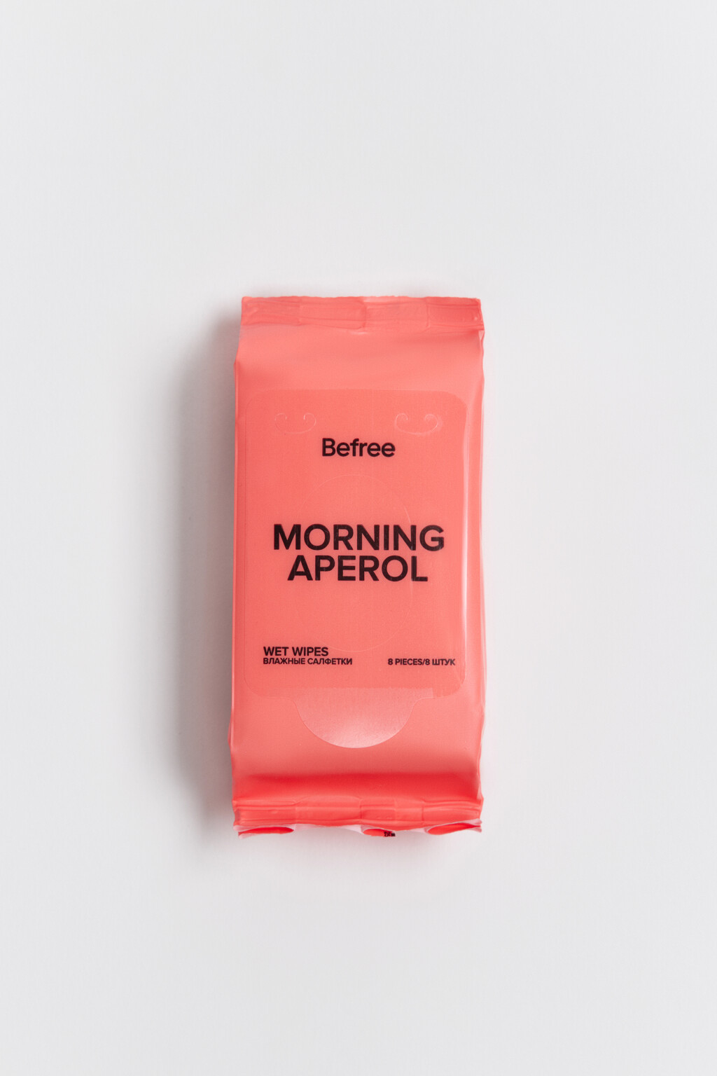 Салфетки влажные антибактериальные - цвет оранжевый - 1