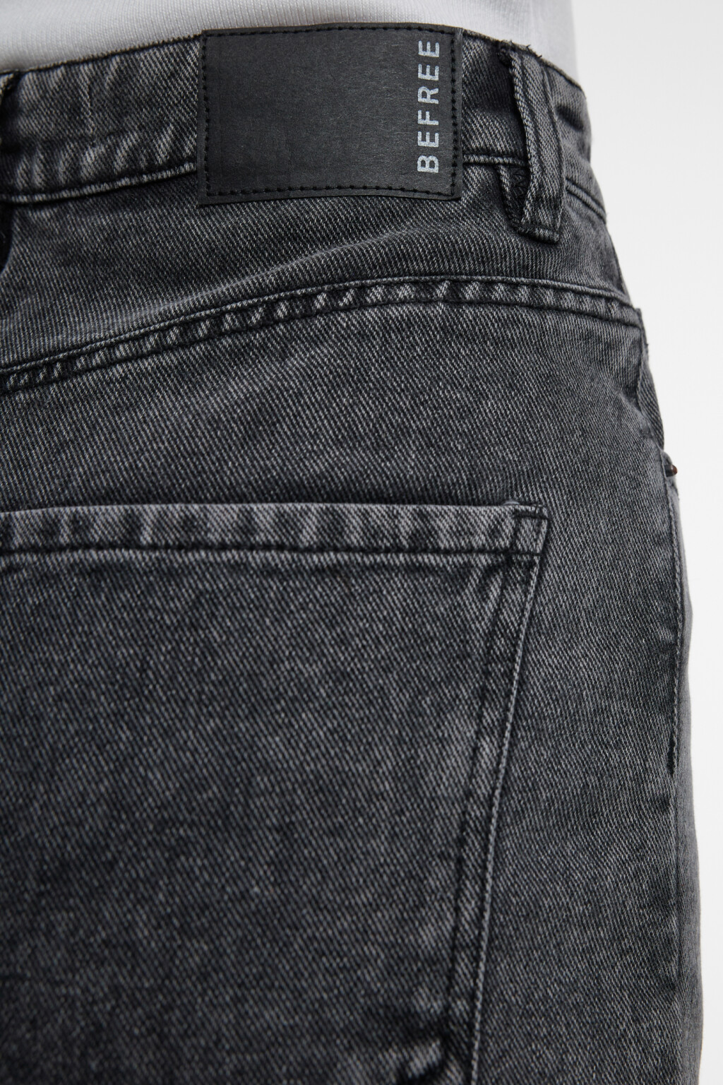 Джинсы WIDE широкие с высокой посадкой - цвет серый - 6