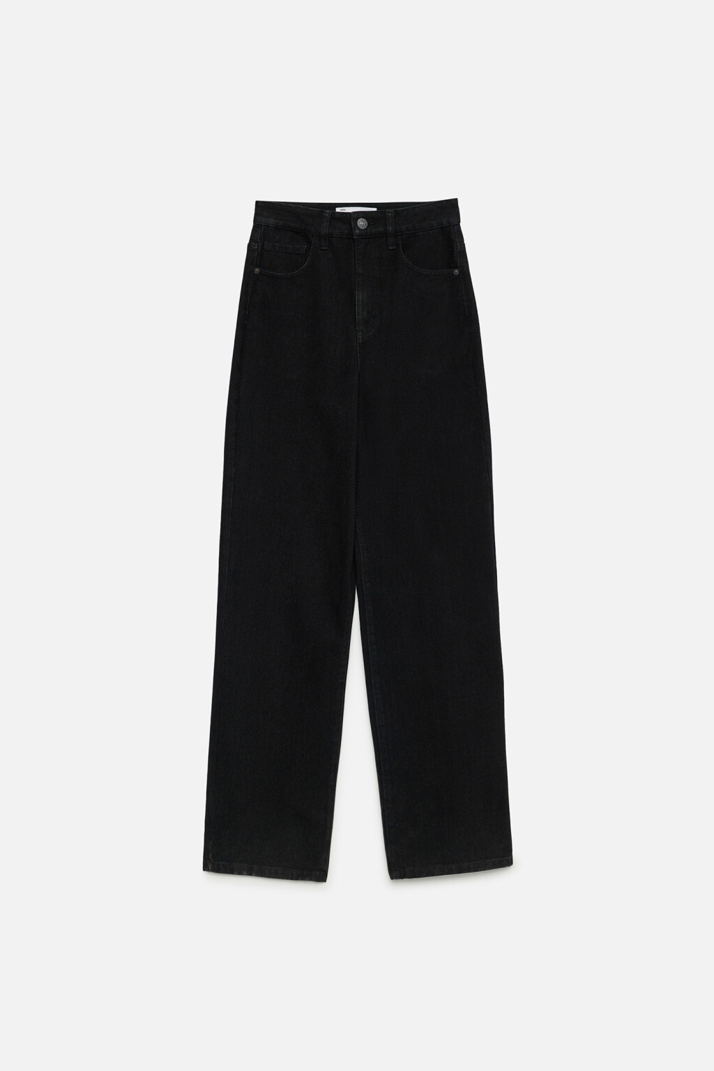 Джинсы WIDE широкие с высокой посадкой - цвет черный - 11