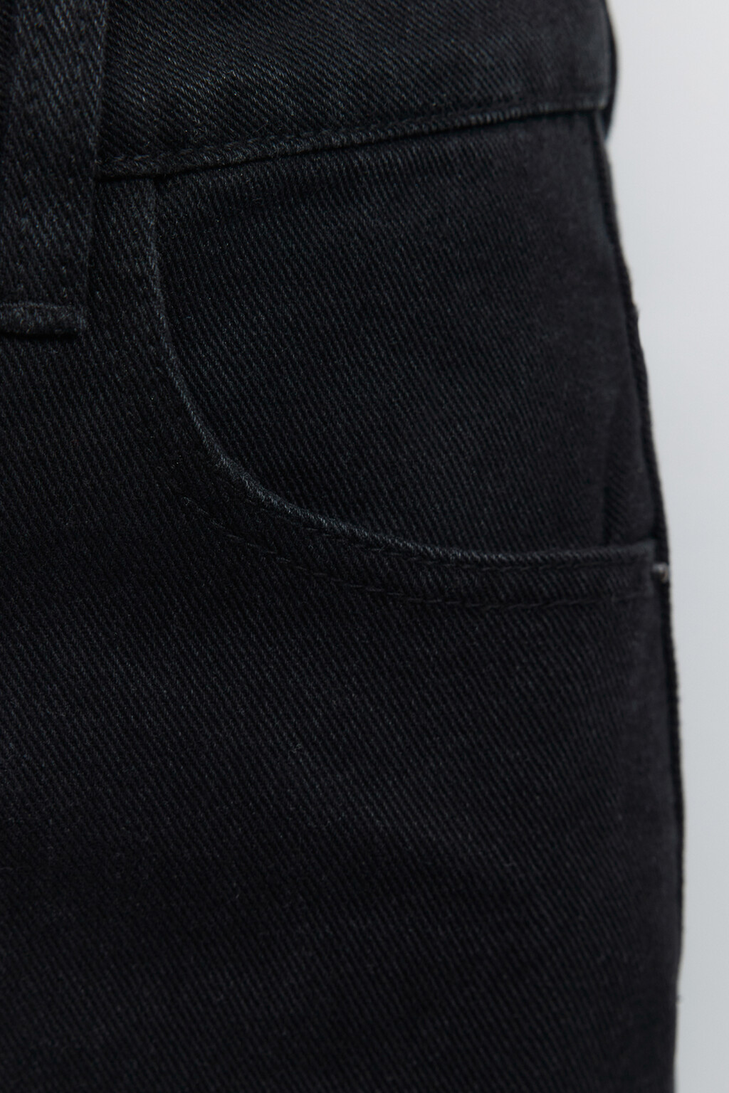 Джинсы WIDE широкие с высокой посадкой - цвет черный - 7