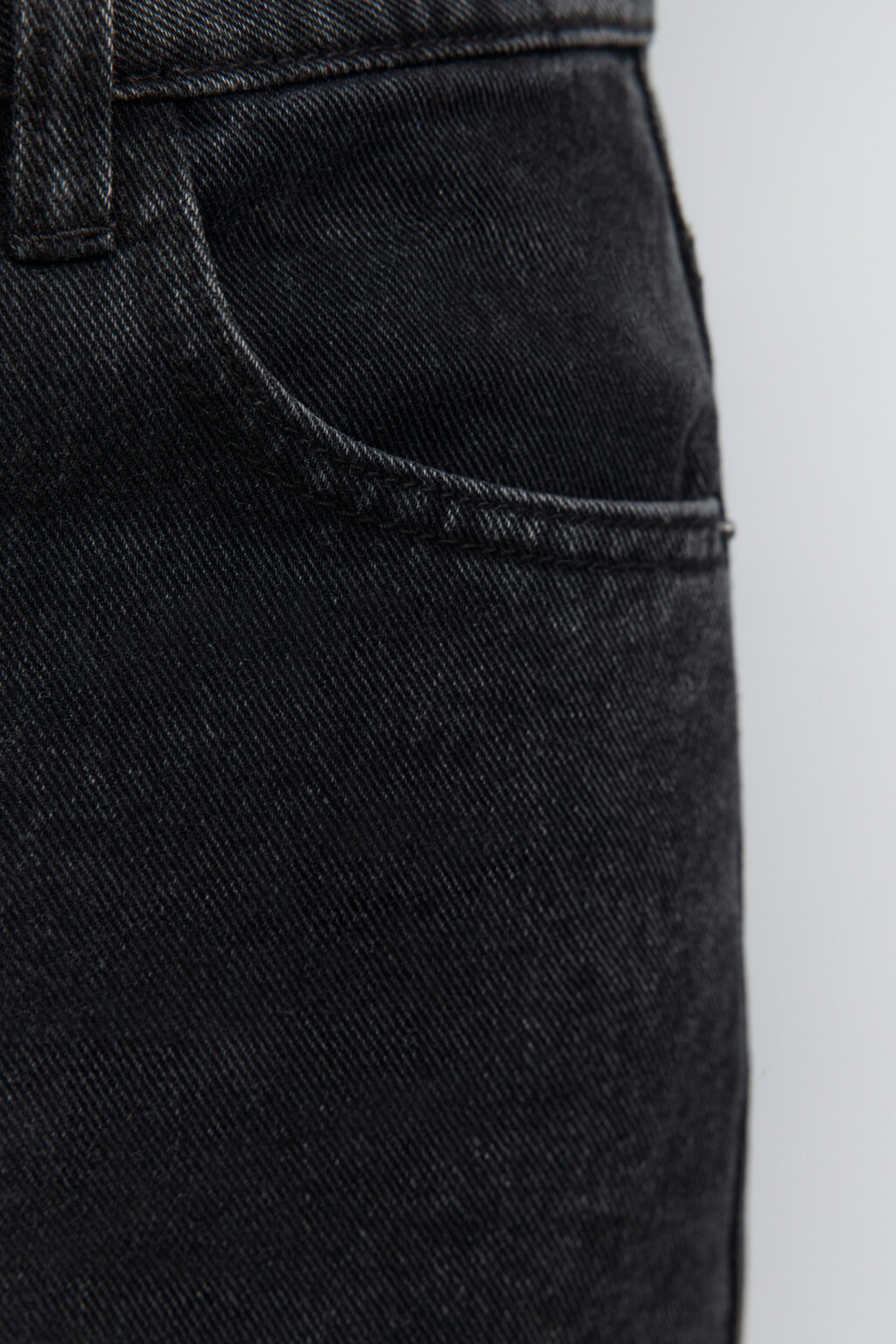 Джинсы WIDE широкие с высокой посадкой - цвет серый - 6