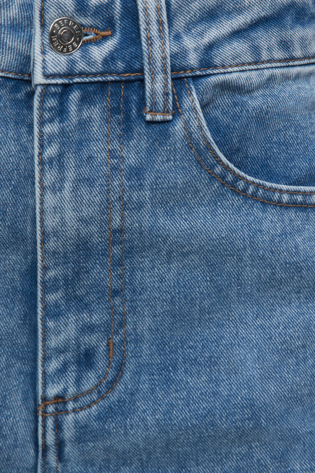 Джинсы WIDE широкие с высокой посадкой - цвет голубой - 7