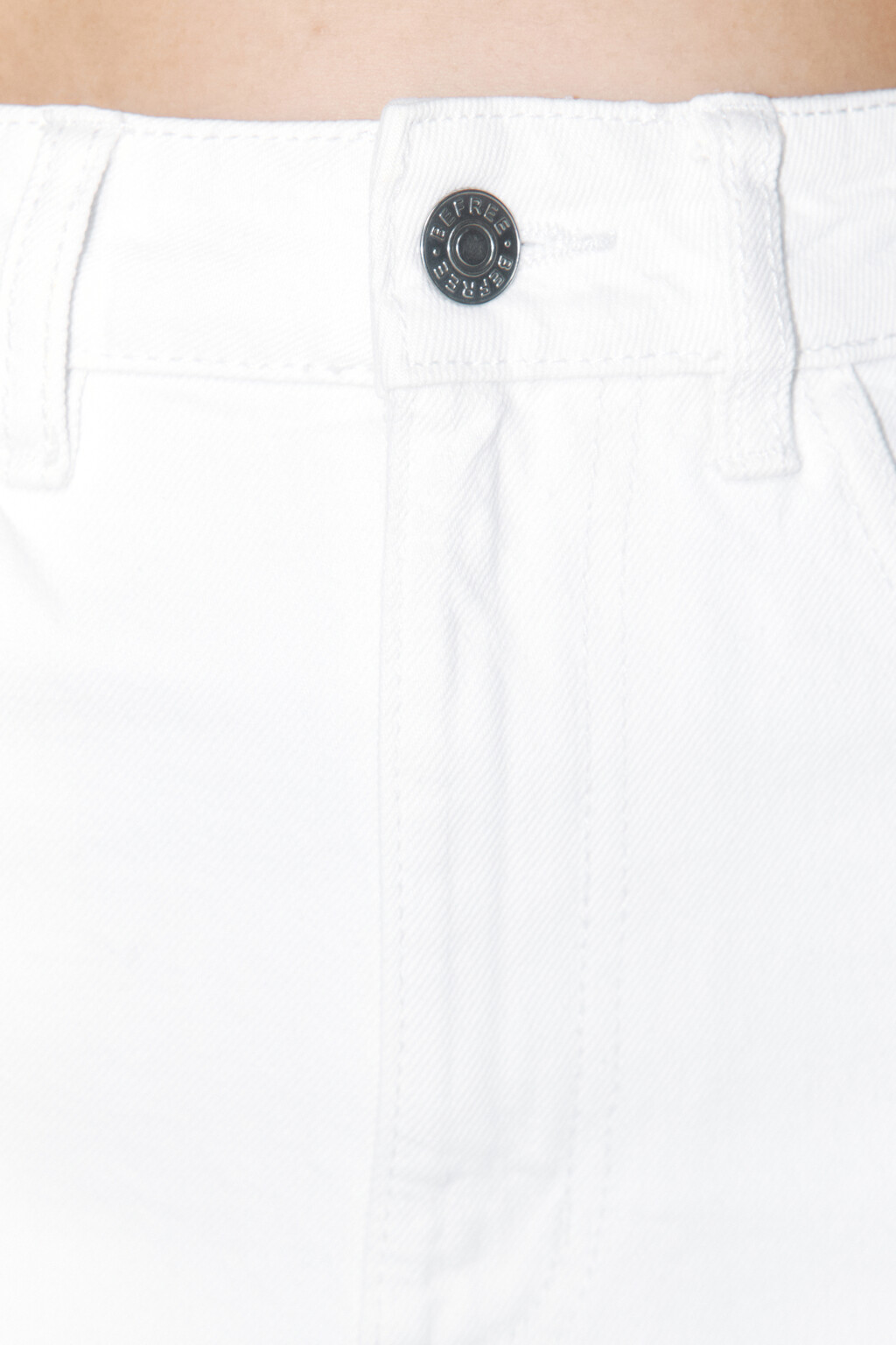 Джинсы wide широкие с высокой посадкой - цвет белый - 6