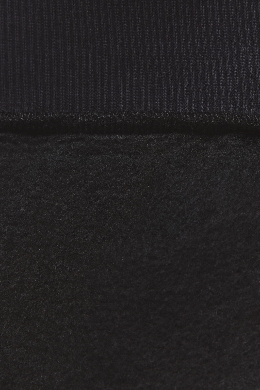 Худи-зипка oversize утепленная с капюшоном - цвет черный - 8