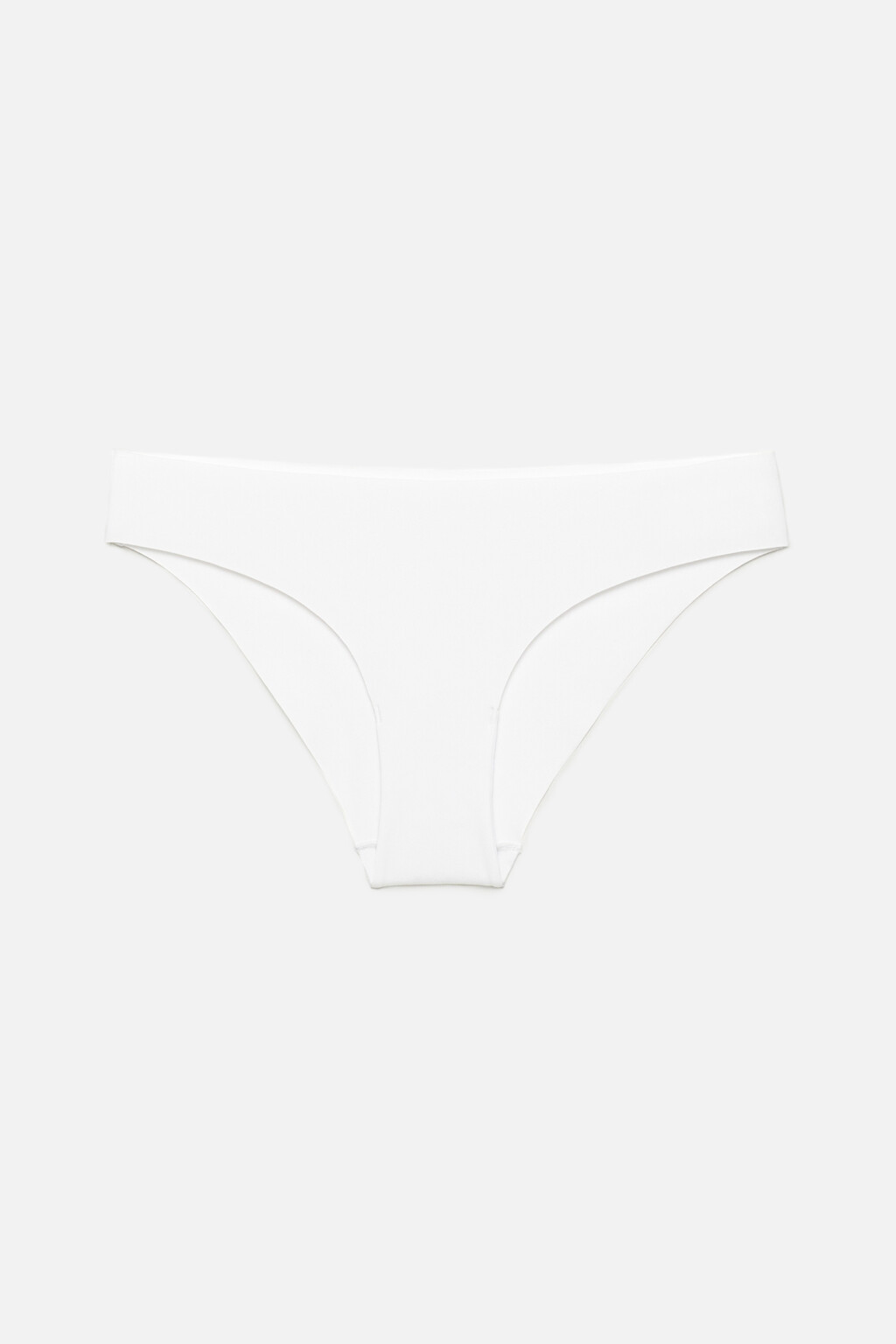 Трусики-слипы PolyClassic бесшовные гладкие - цвет белый - 4