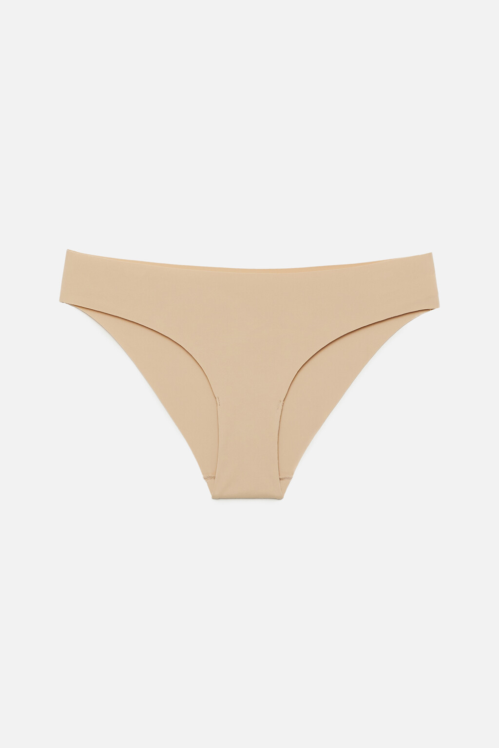 Трусики-слипы PolyClassic бесшовные гладкие - цвет бежевый - 4