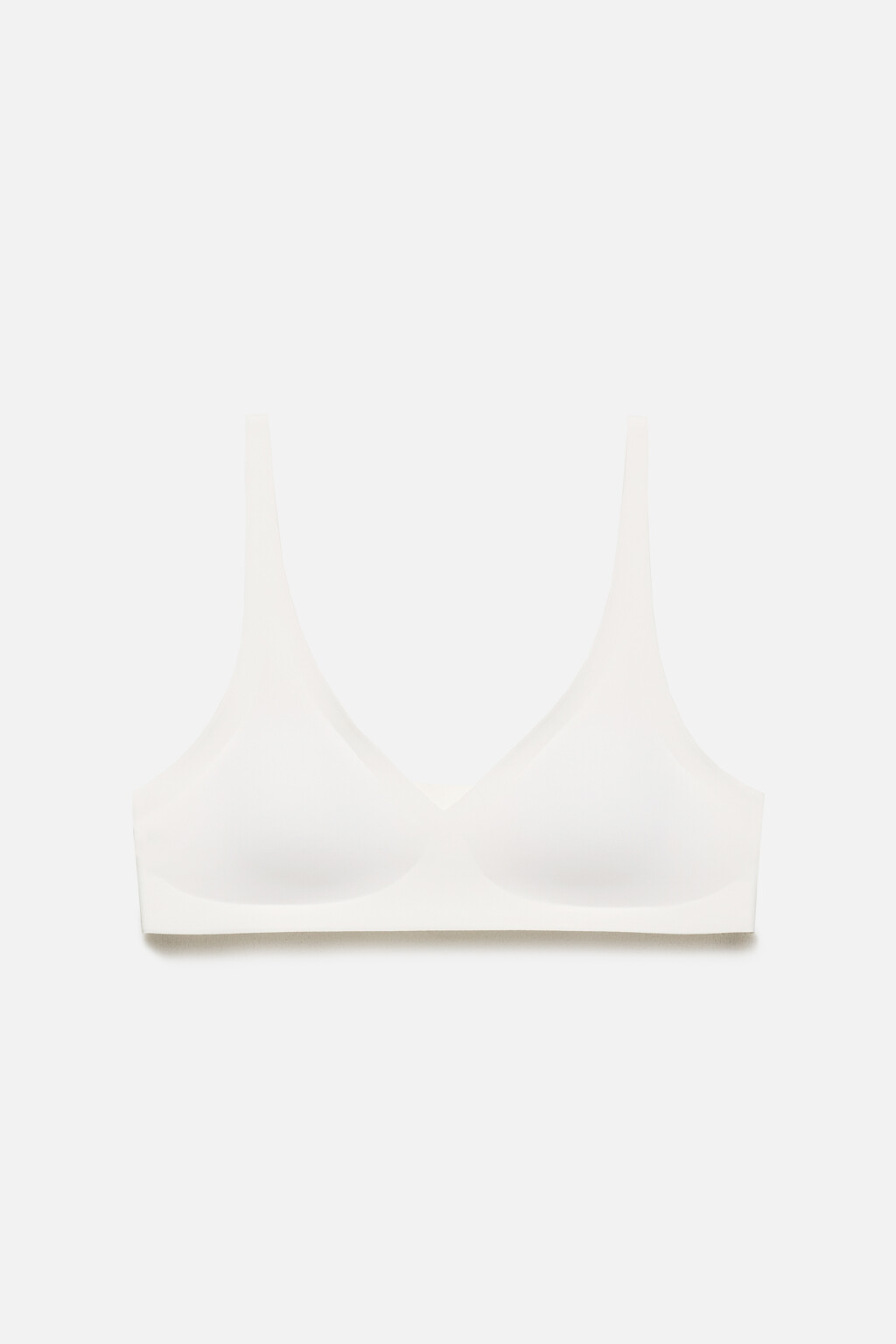 Бюстгальтер-бра с корректирующим эффектом - цвет белый - 5