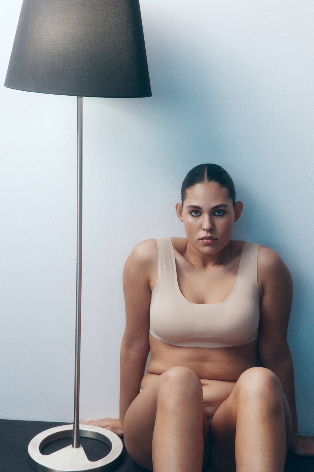 Бюстгальтер-топ с корректирующим эффектом - цвет бежевый - 7