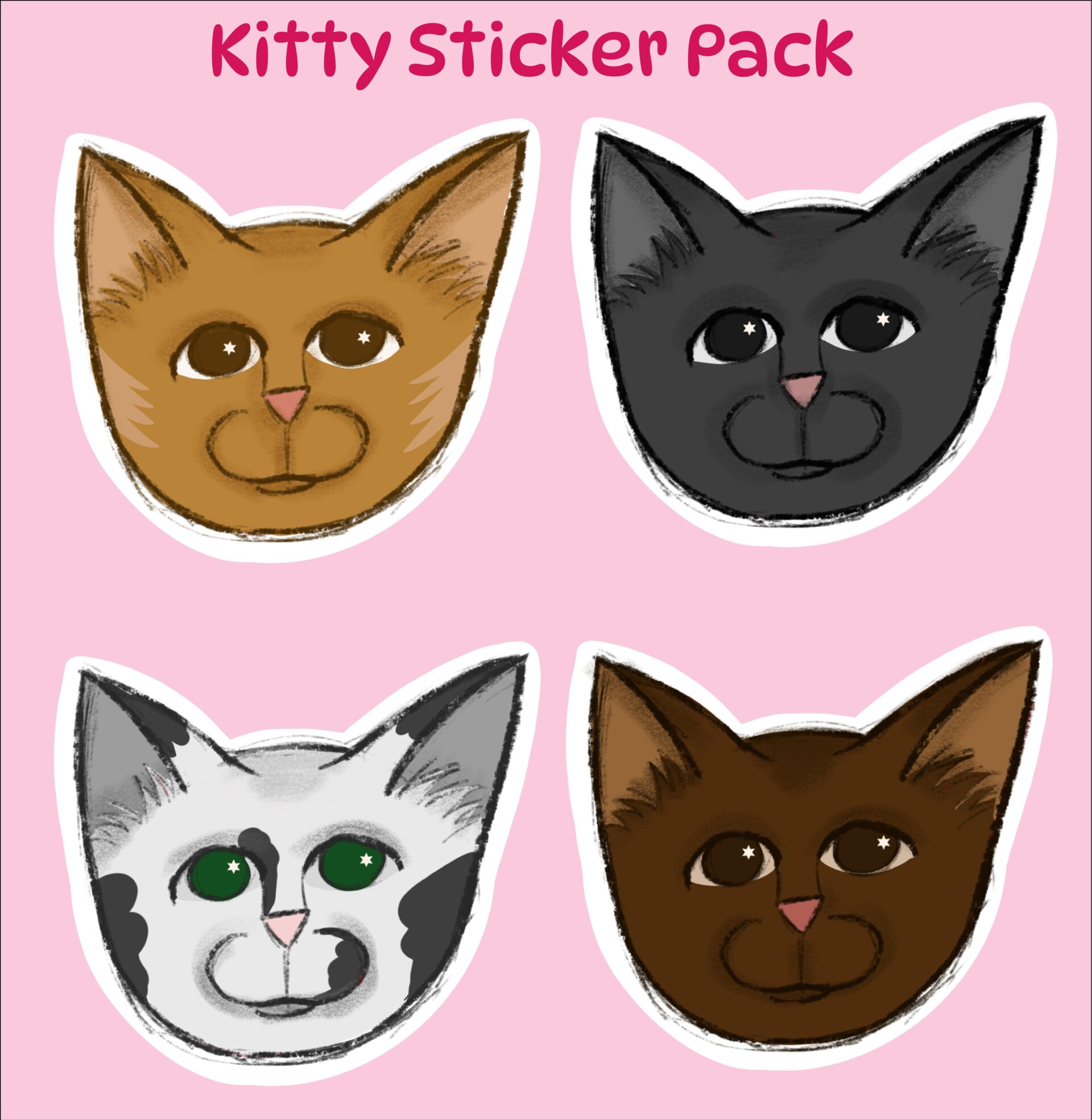 Kitty Stickerpack - CO:CREATE 1