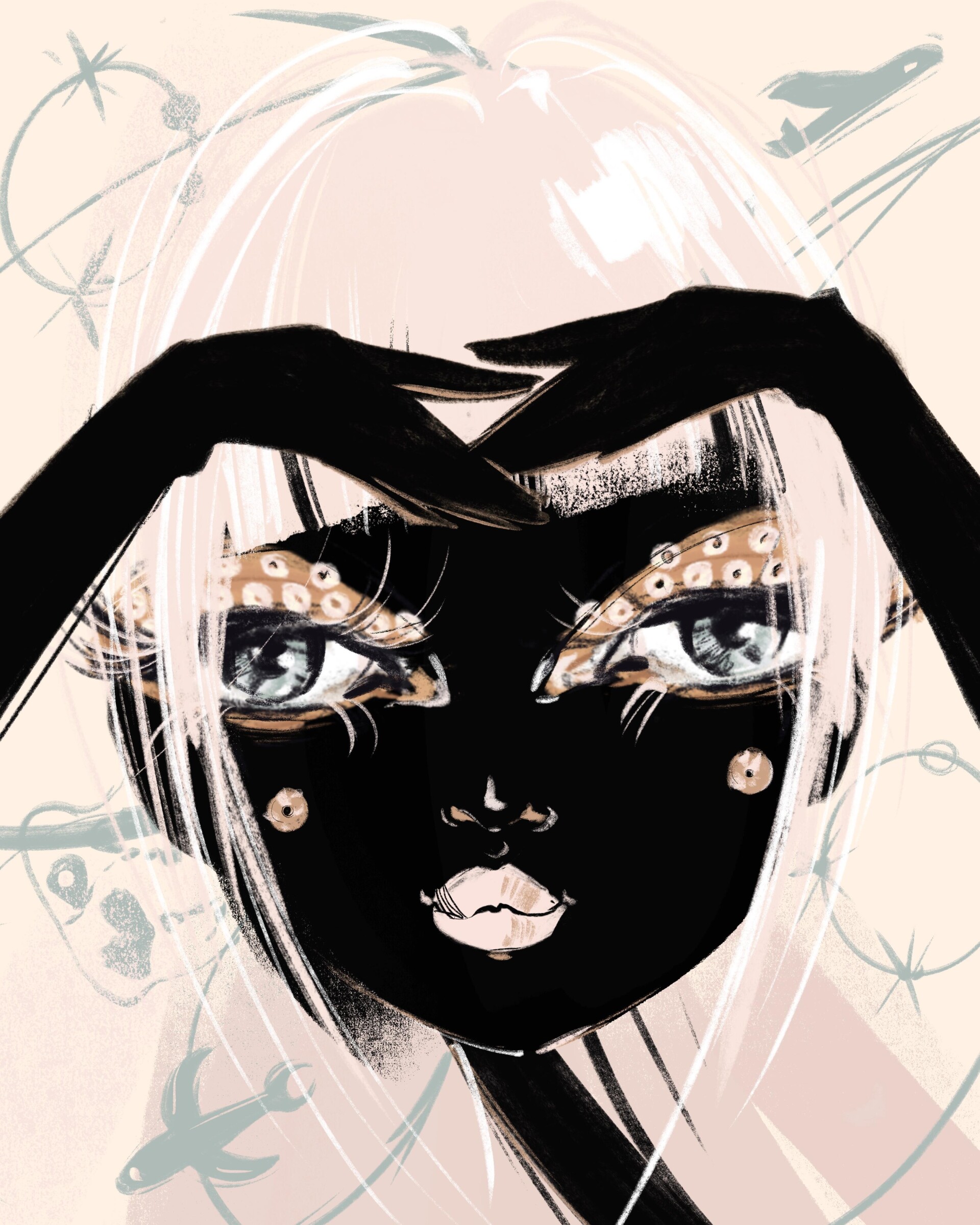 Black black face fashion - CO:CREATE 1