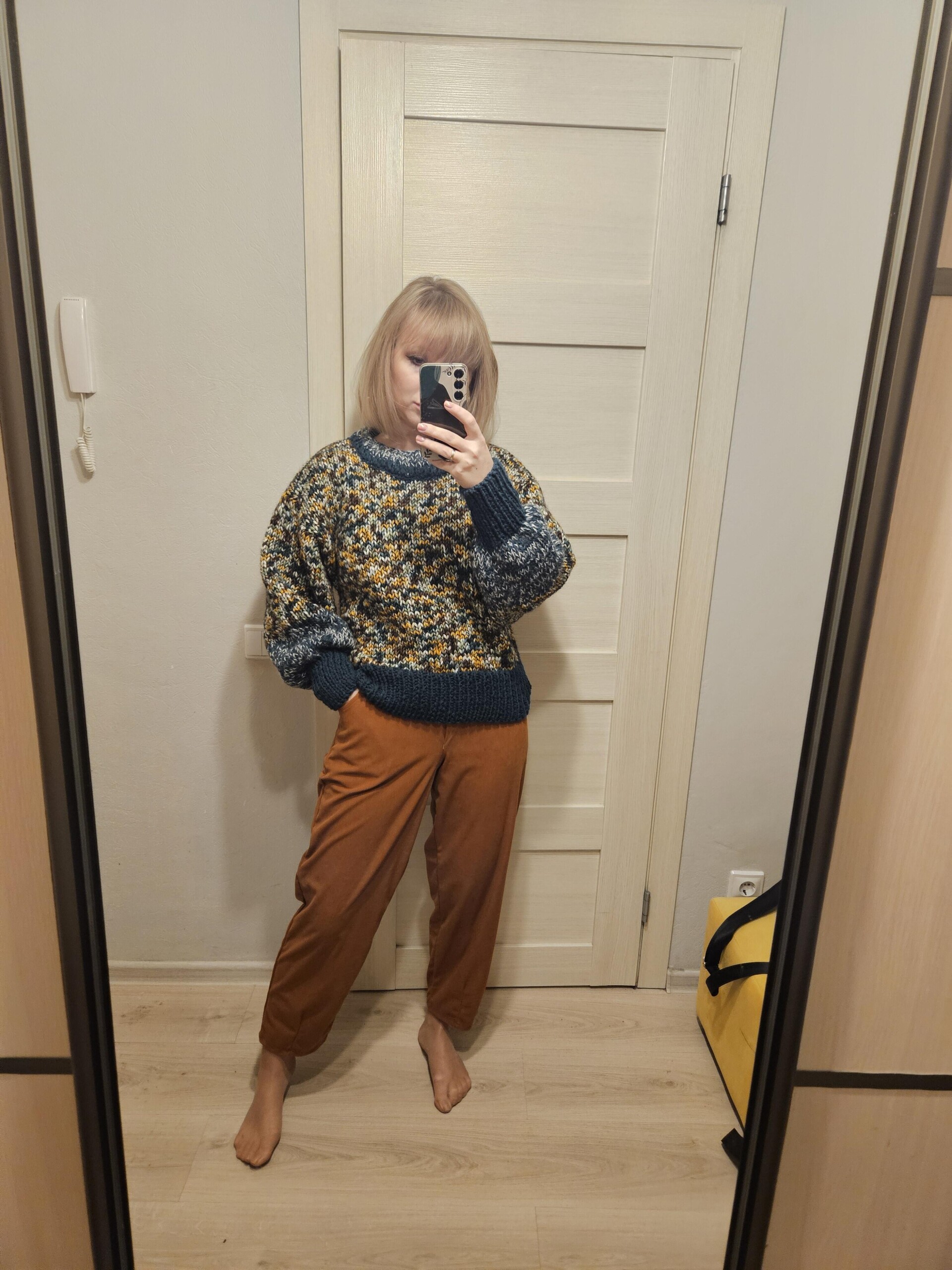 Вязаный свитер - CO:CREATE 1