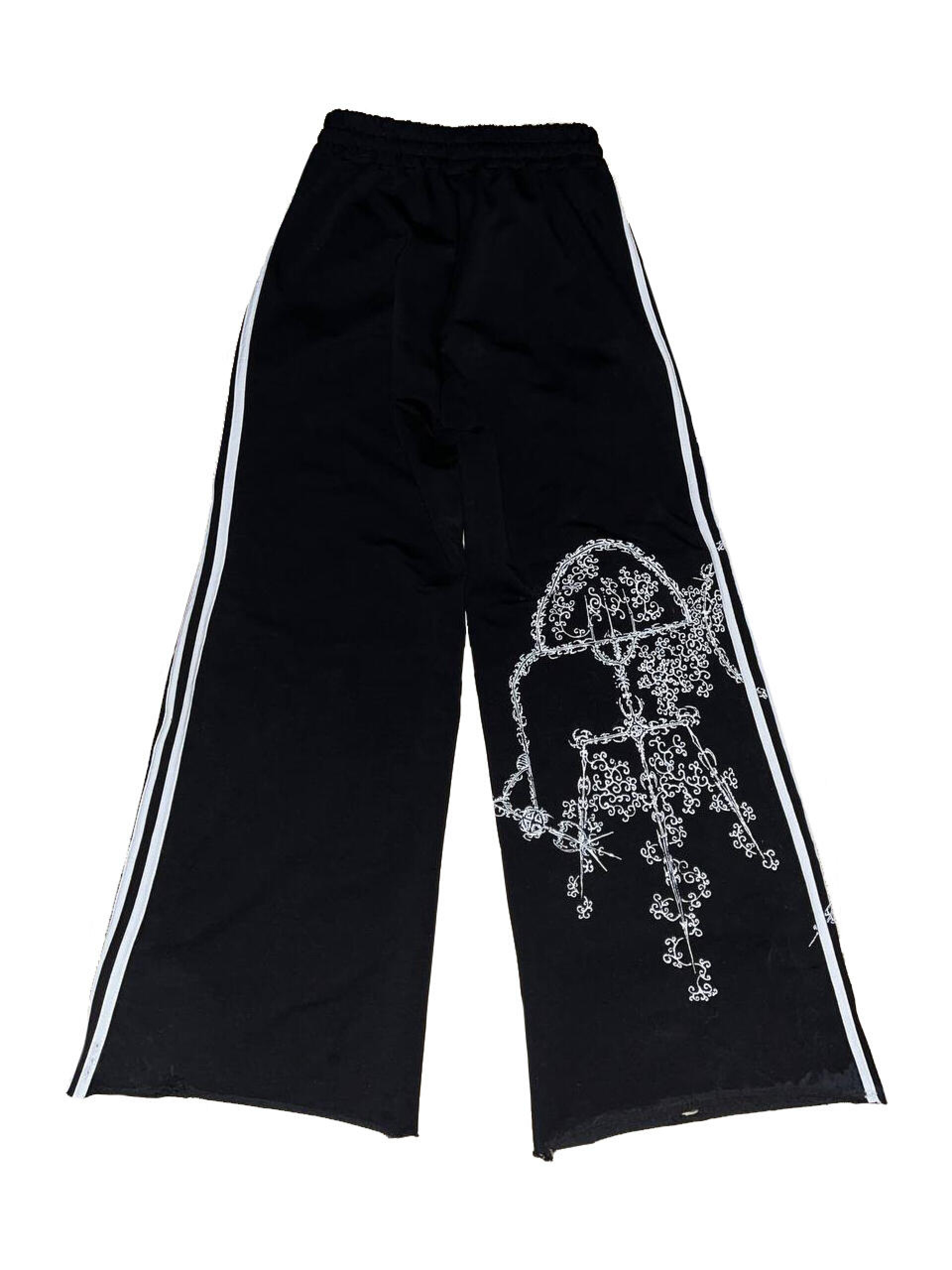 Cybersigilism white stripes pants - CO:CREATE 2