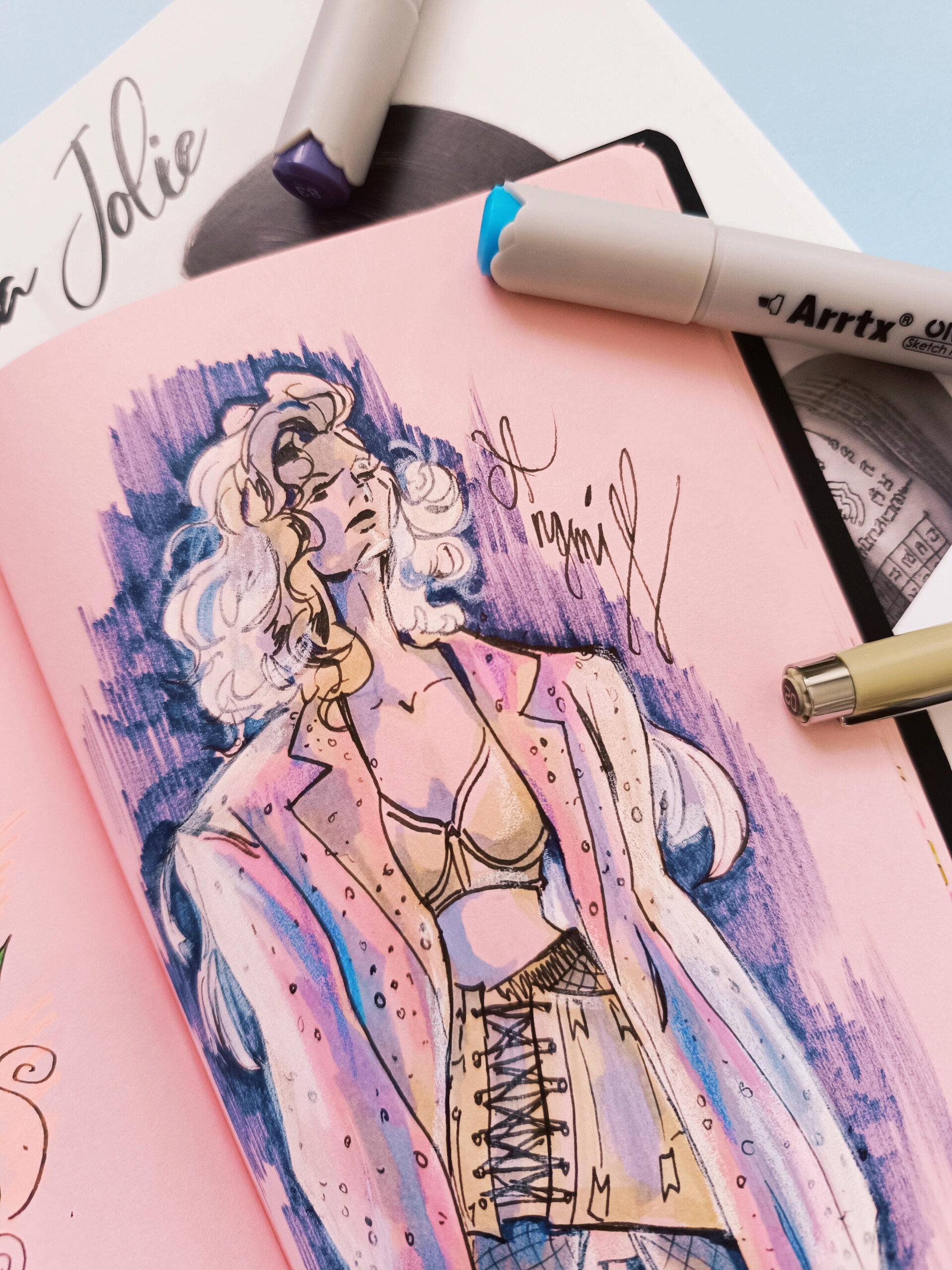 фэшн скетчинг больше света - CO:CREATE 1