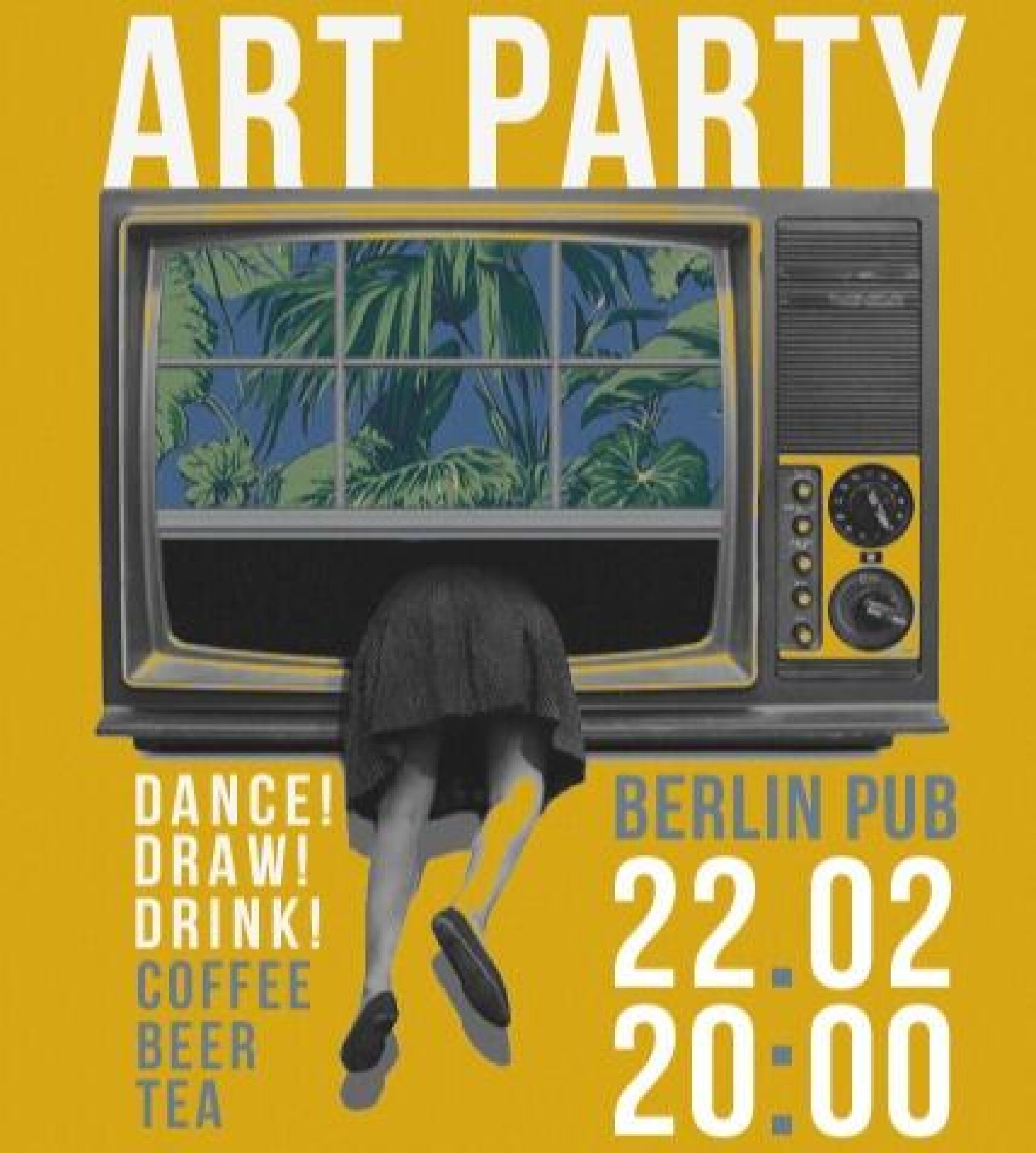 art party | poster - CO:CREATE