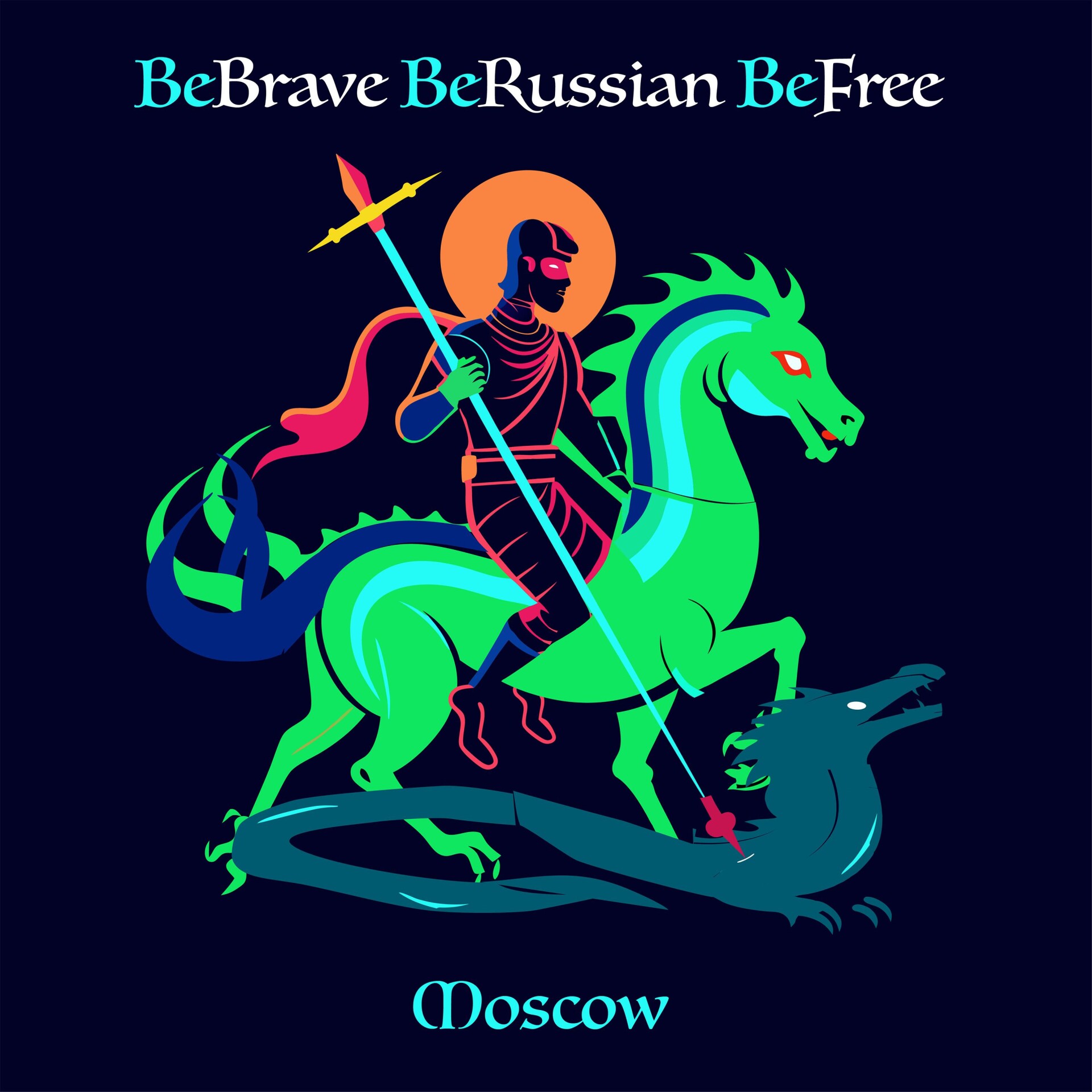 BeBrave BeRussian BeFree - CO:CREATE 9