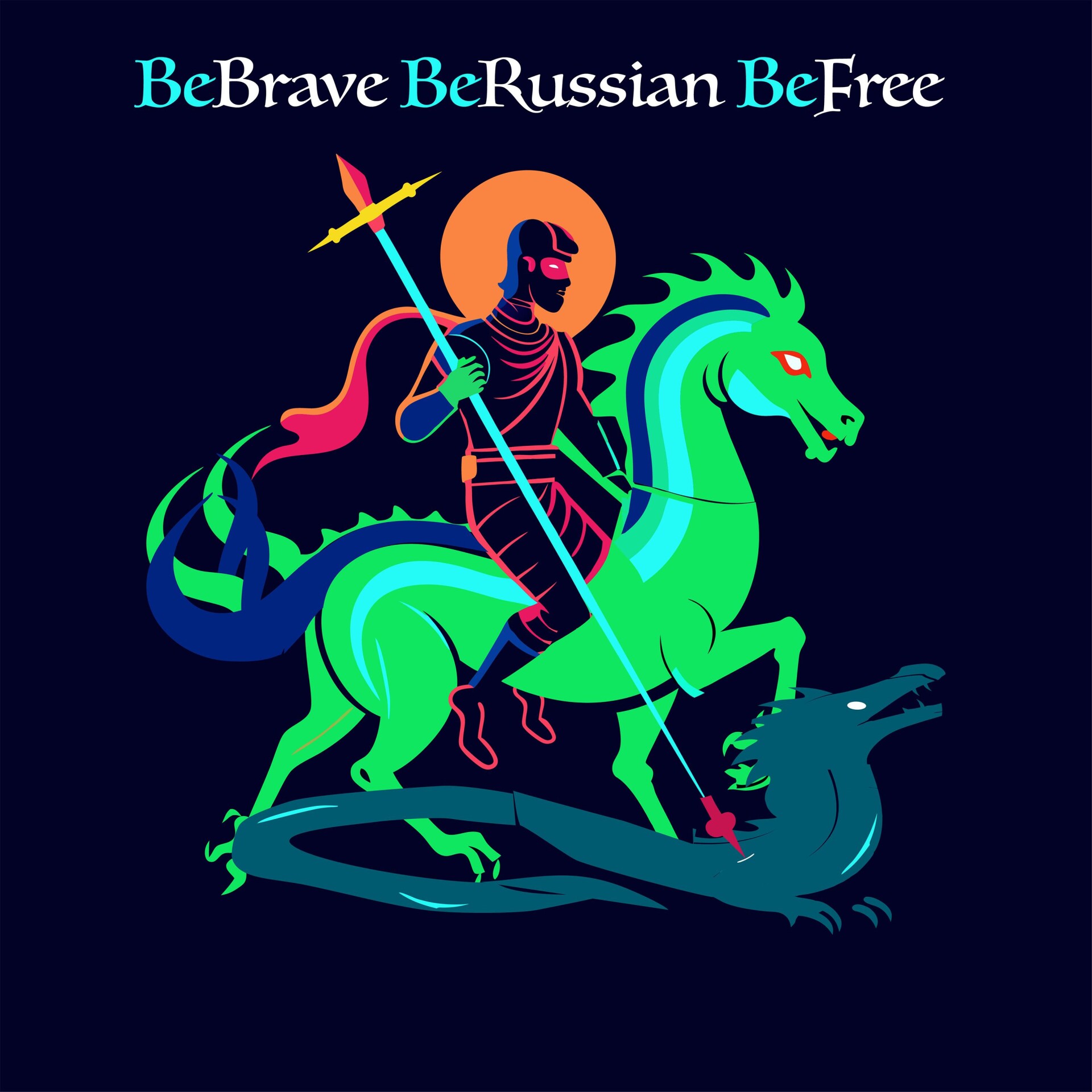 BeBrave BeRussian BeFree - CO:CREATE 8