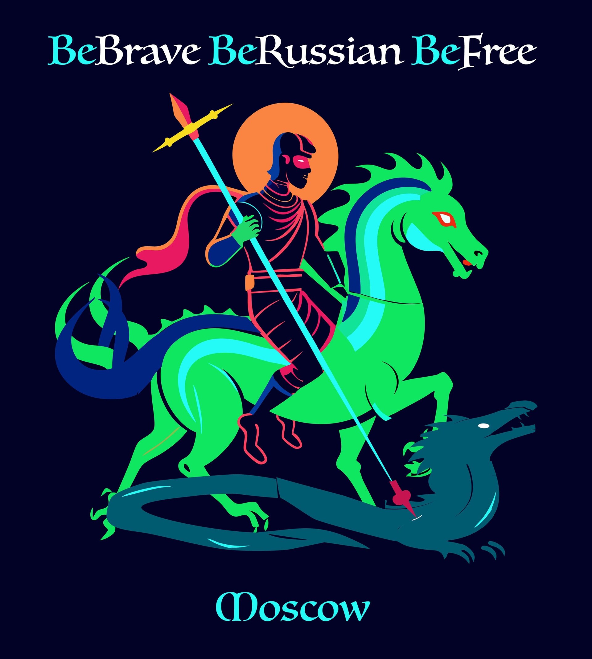 BeBrave BeRussian BeFree - CO:CREATE