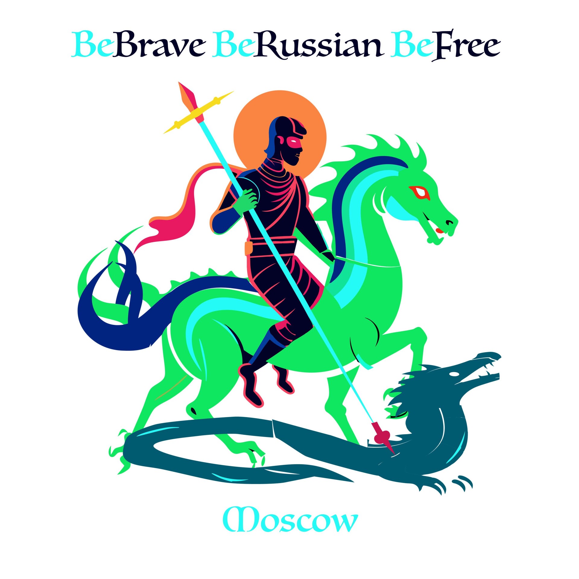 BeBrave BeRussian BeFree - CO:CREATE 5