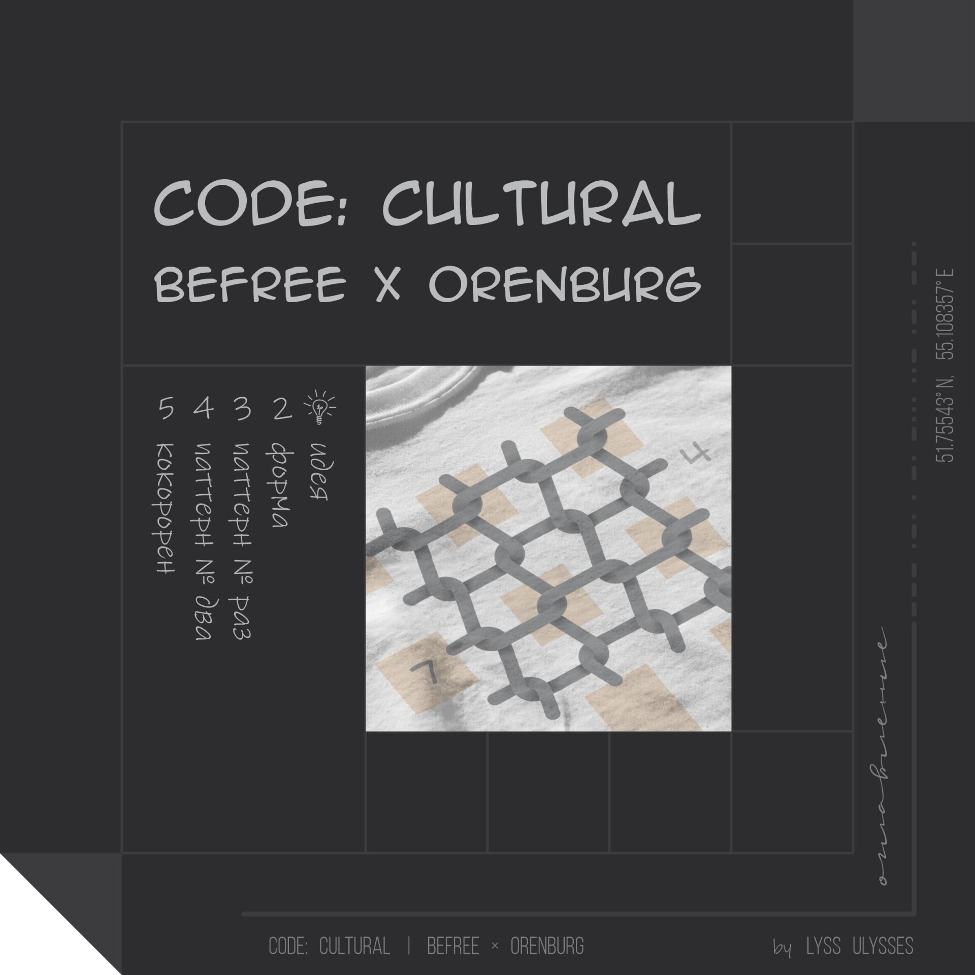 CODE: CULTURAL | Befree × Orenburg - CO:CREATE 1