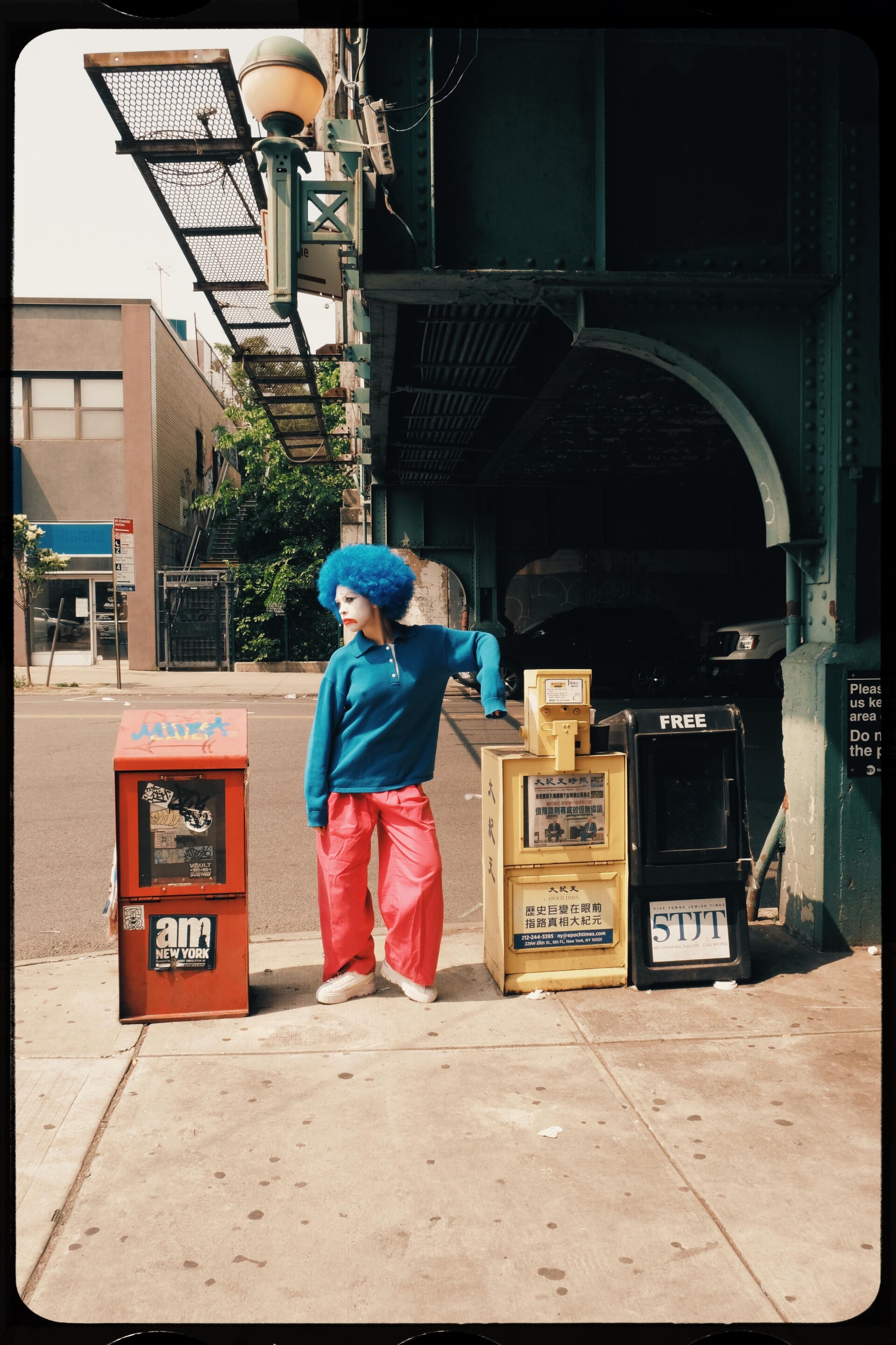 clown self-portraits - CO:CREATE 5