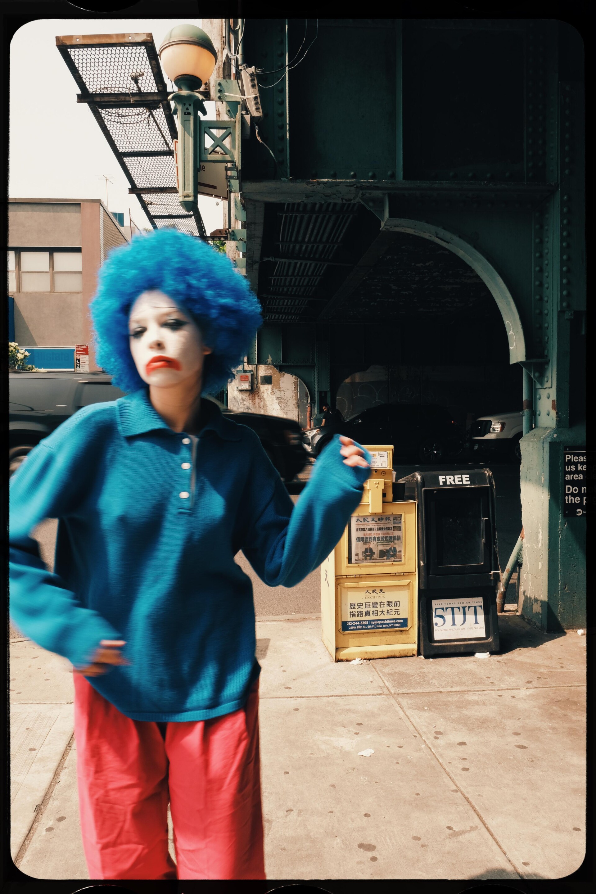 clown self-portraits - CO:CREATE 4