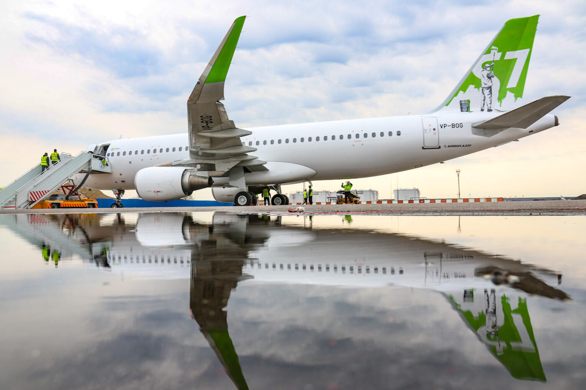 Спец-ливрея для Airbus A320 компании S7 Airlines - CO:CREATE