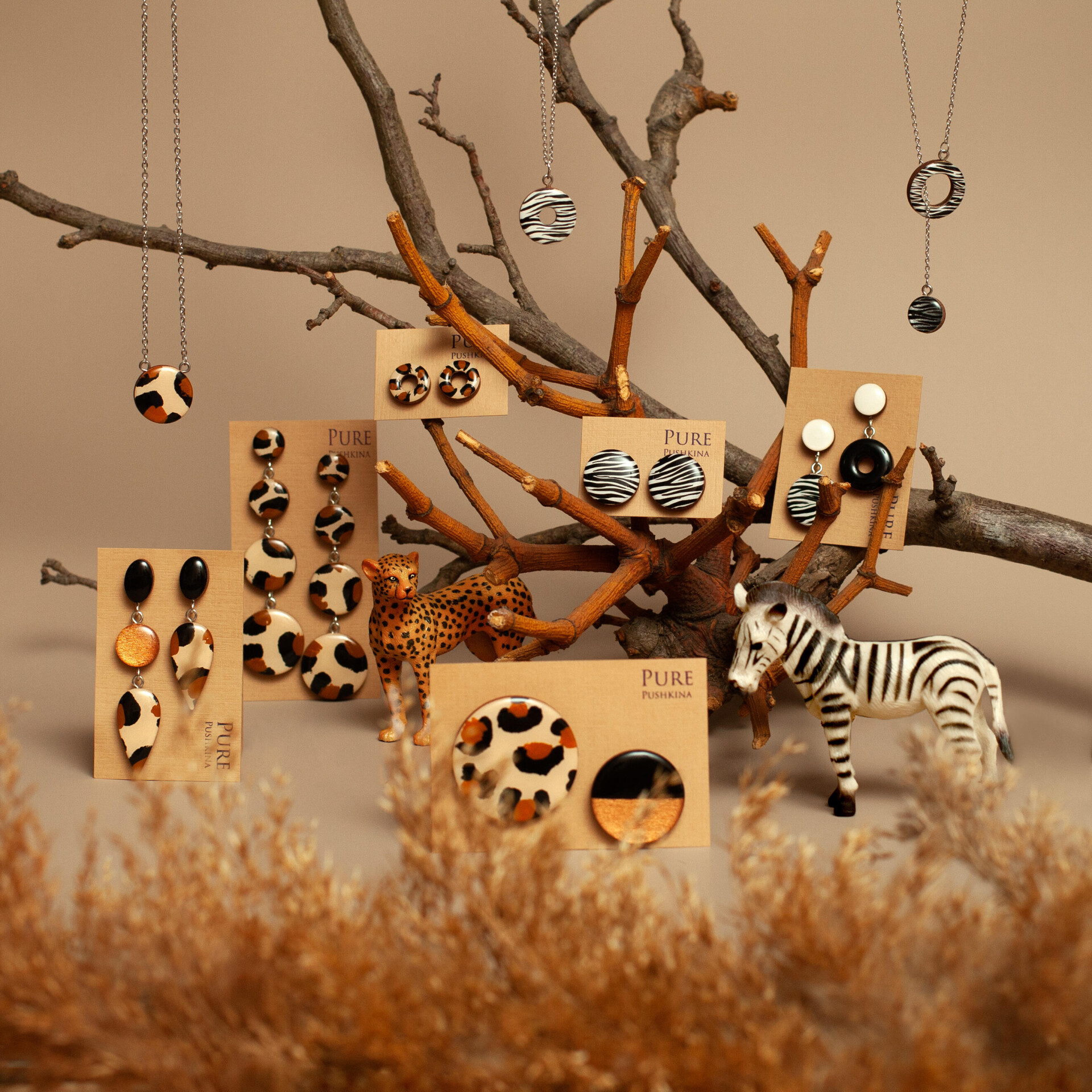 Коллекция украшений с анималистичным принтом - CO:CREATE 1