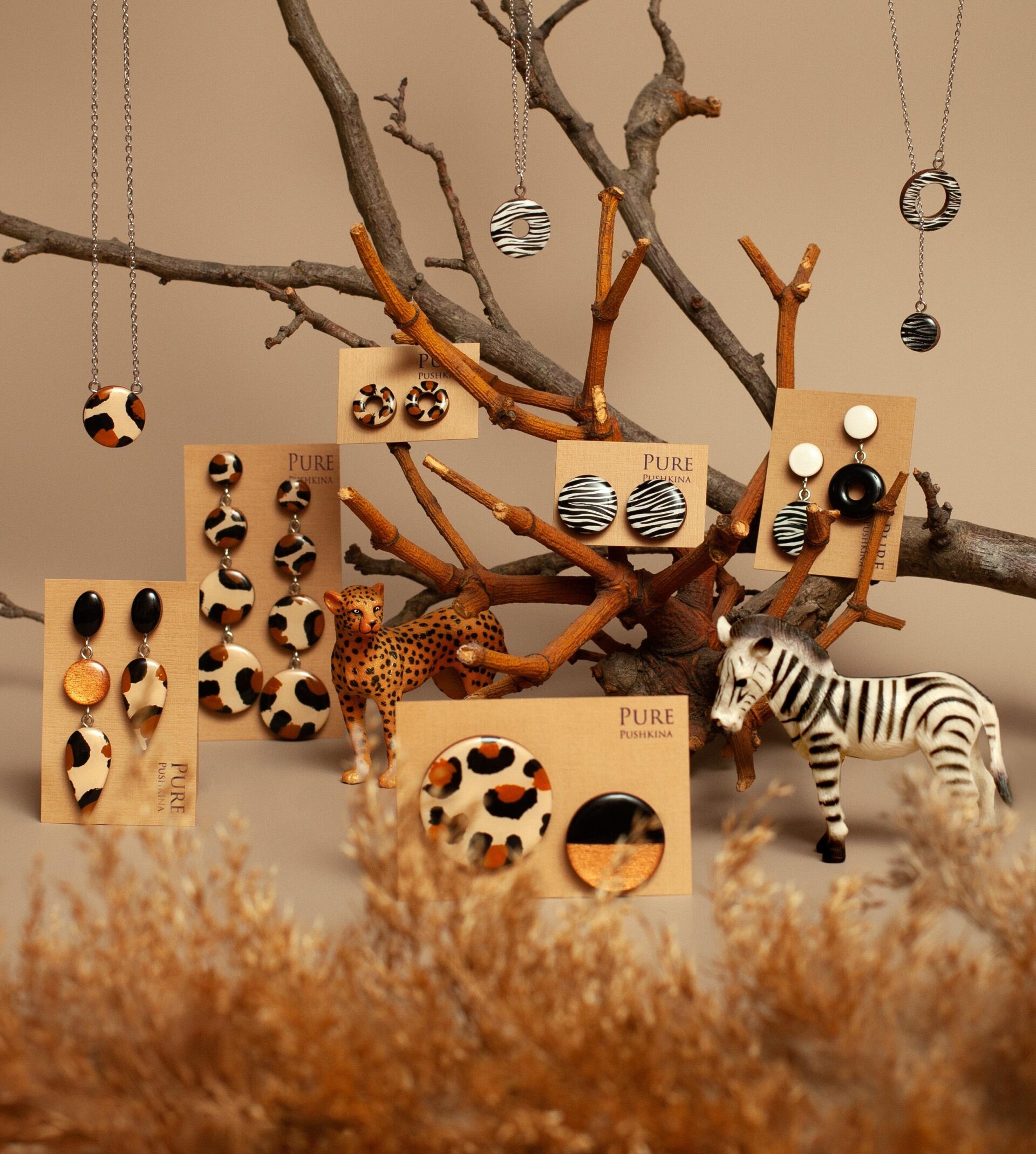 Коллекция украшений с анималистичным принтом - CO:CREATE