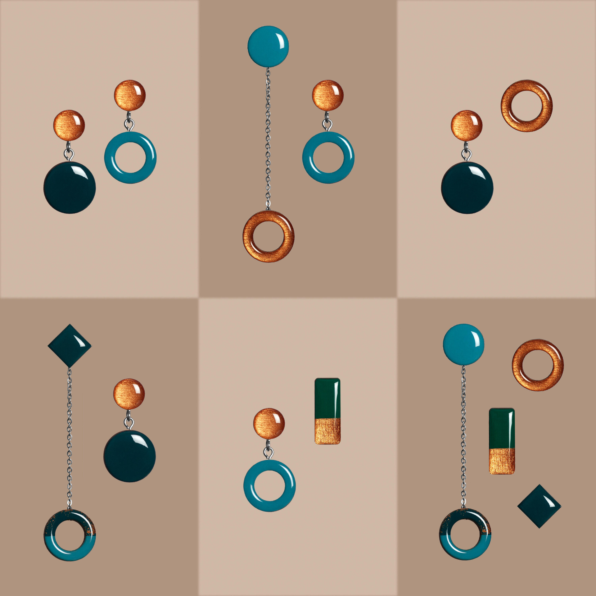 Серьги трансформеры - CO:CREATE 1